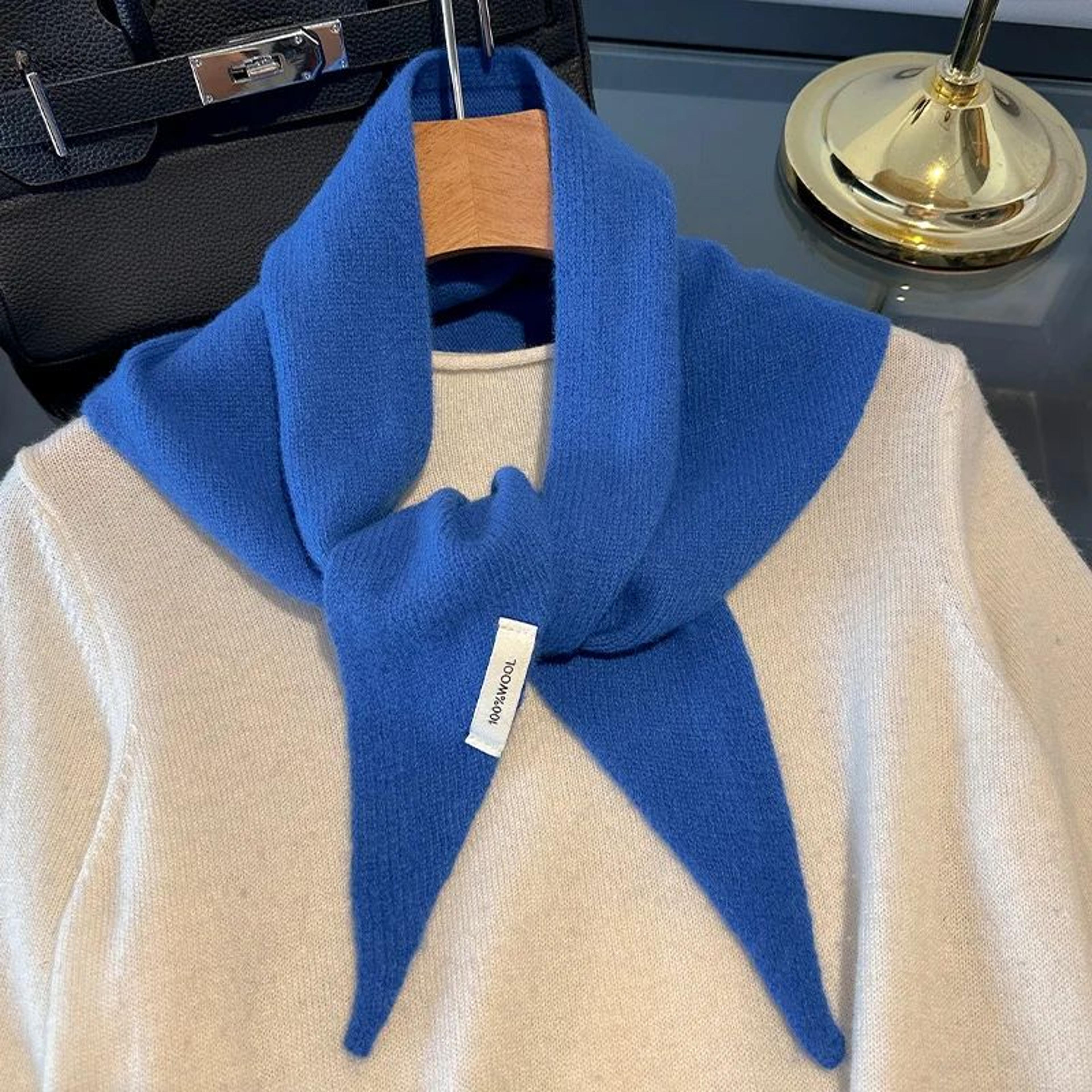 Luxury 100 Wool Winter Shawl For Women  Long Warm CashmereFeel Hijab  Pashmina Wrap 17