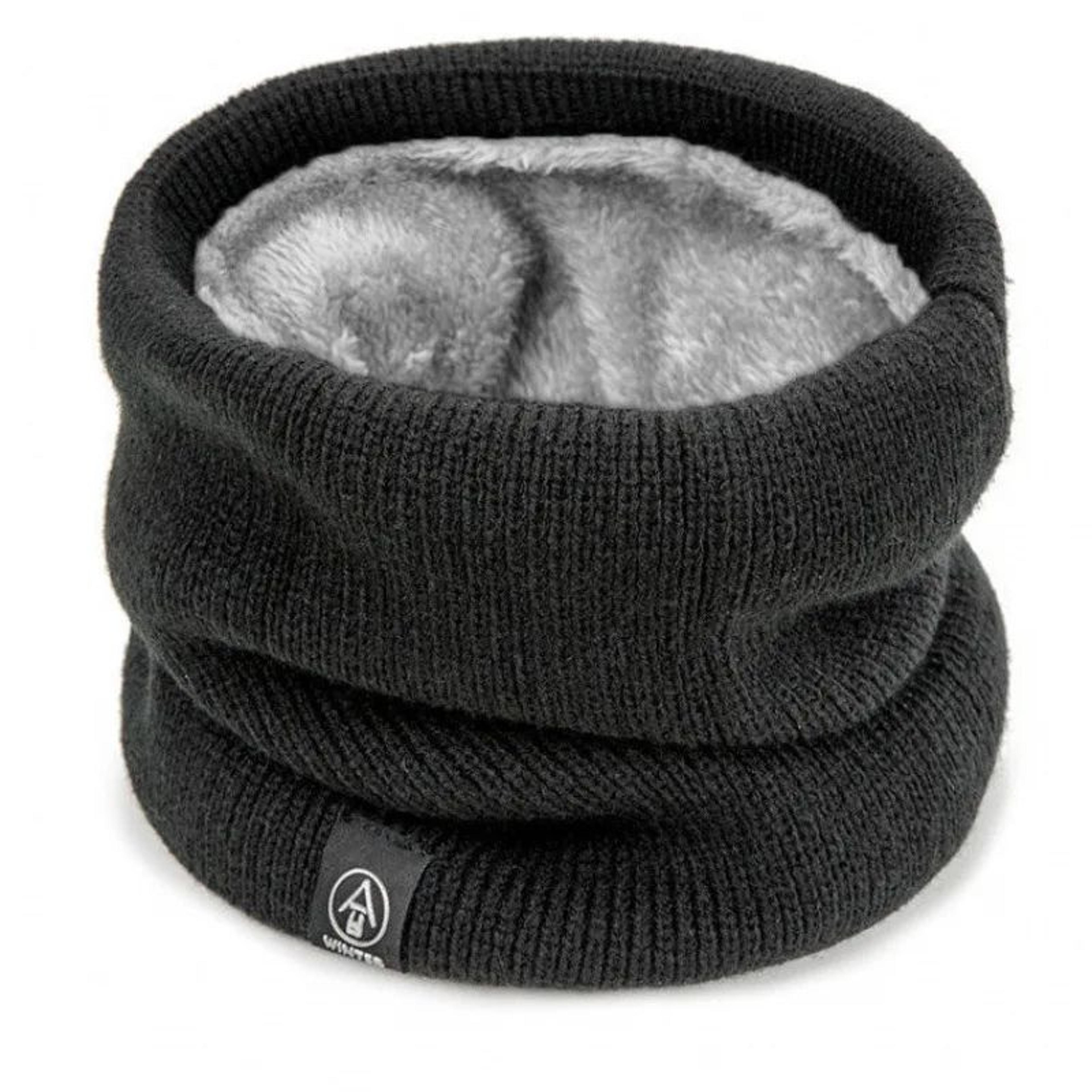 Winter Warm Knitted Neck Scarf Full Face Cover  Plush CashmereFeel Thermal Neck Warmer For Women  M 6