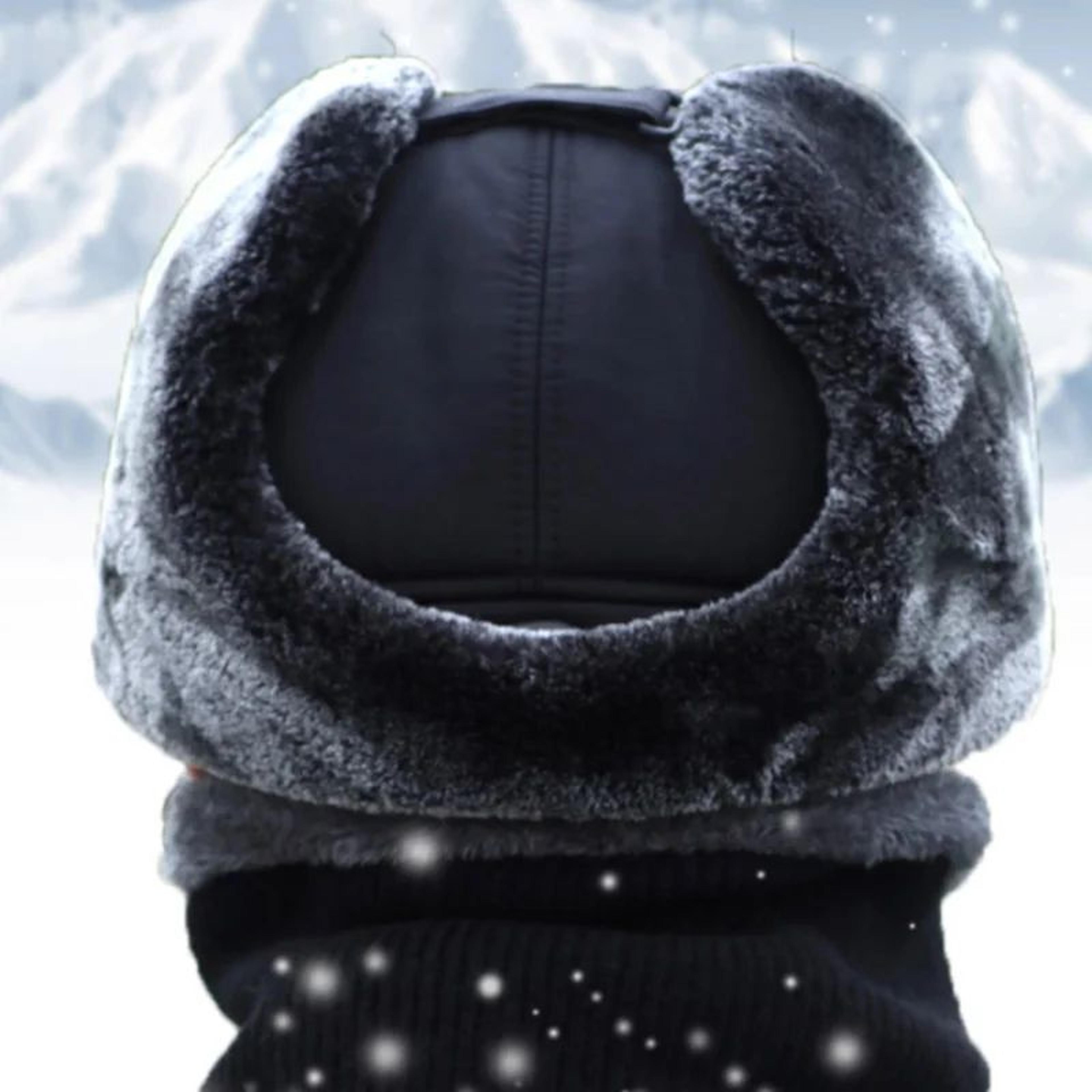 Thick Winter Faux Fur Bomber Hat With Ear Flaps  Thermal Trapper Cap For Men  Women 2