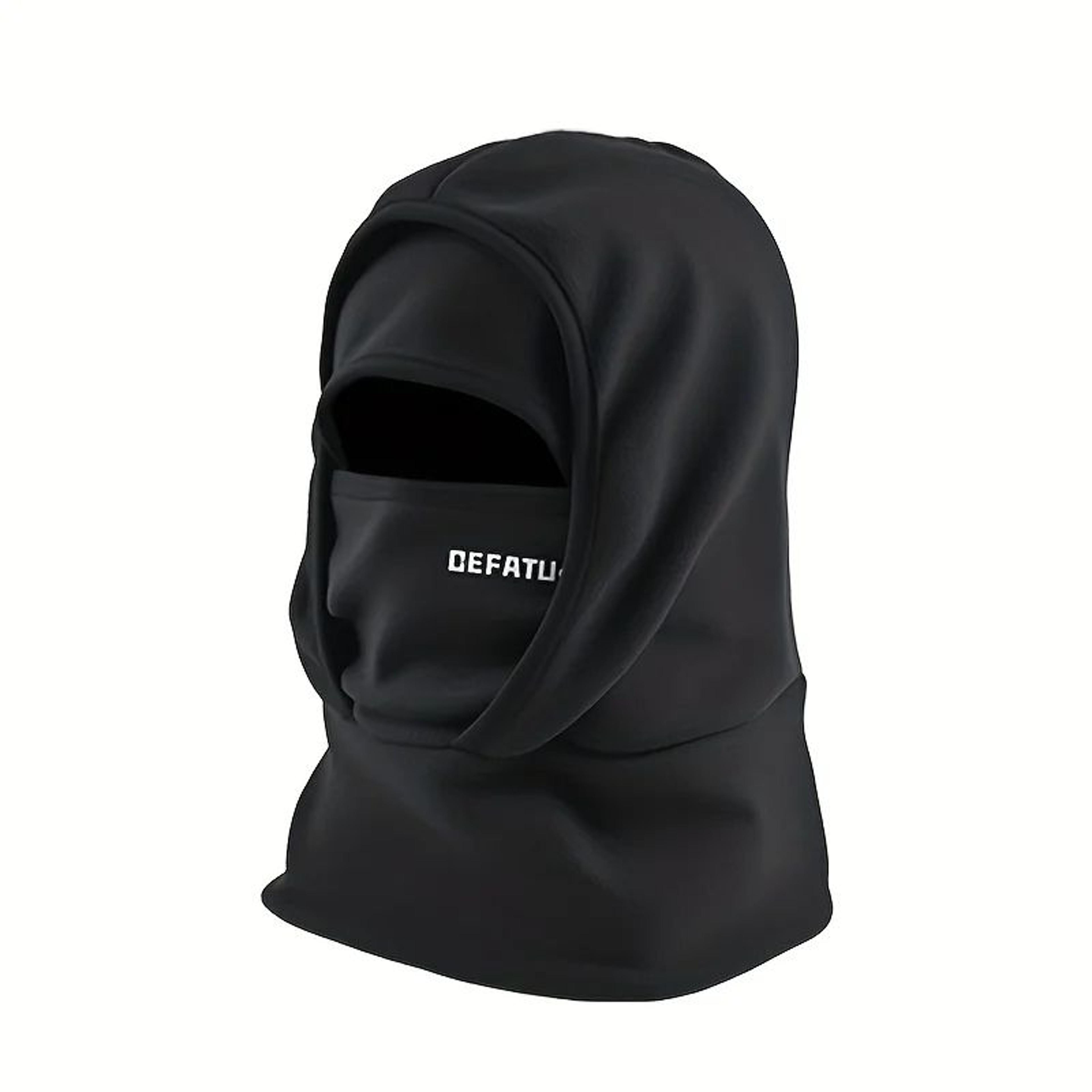 Winter TwoLayer Balaclava Hat With Integrated Head Cover  Thermal Outdoor Face  Neck Warmer 5