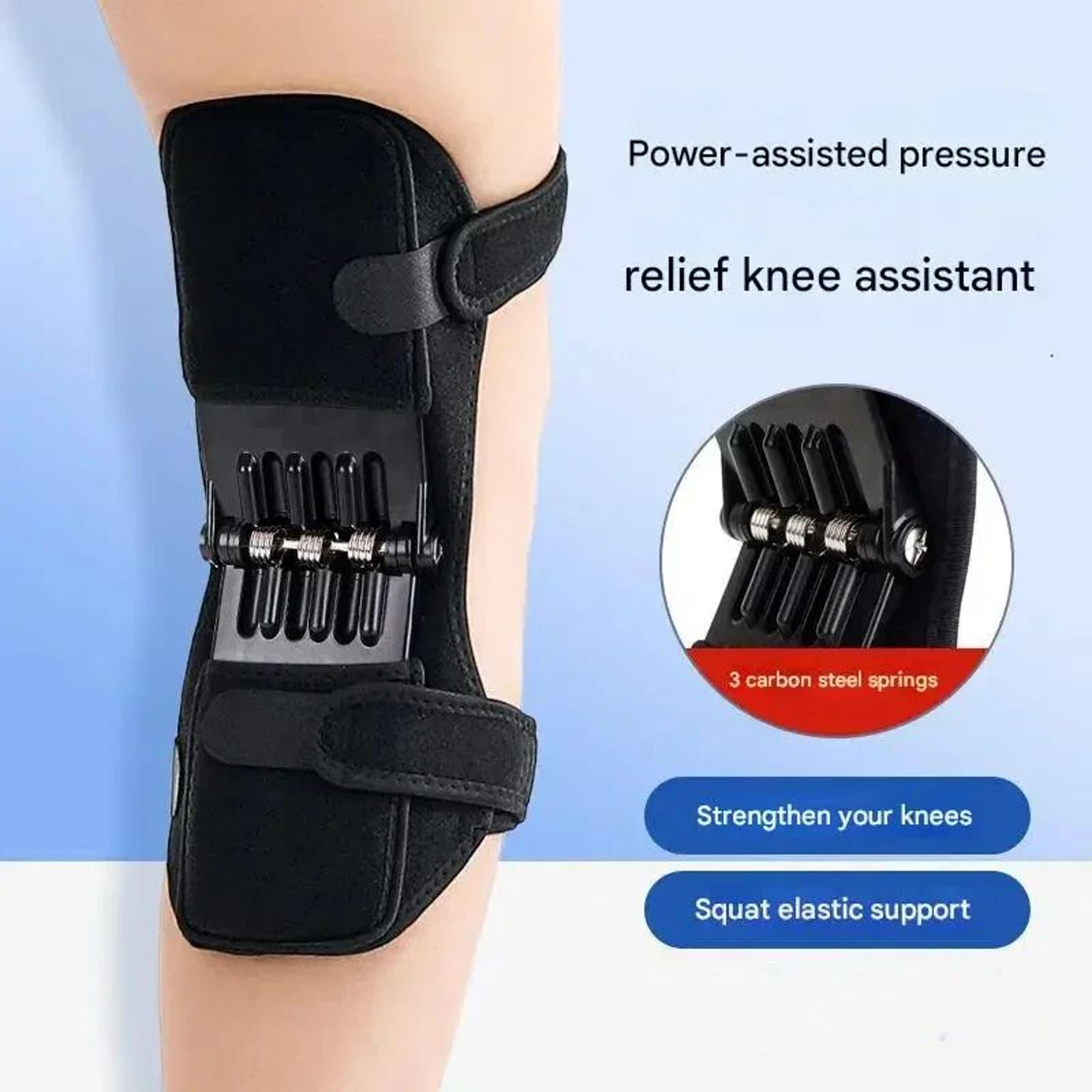 Knee Joint Booster Support Brace  Patellar Stabilizer For Walking Climbing  Sports 2