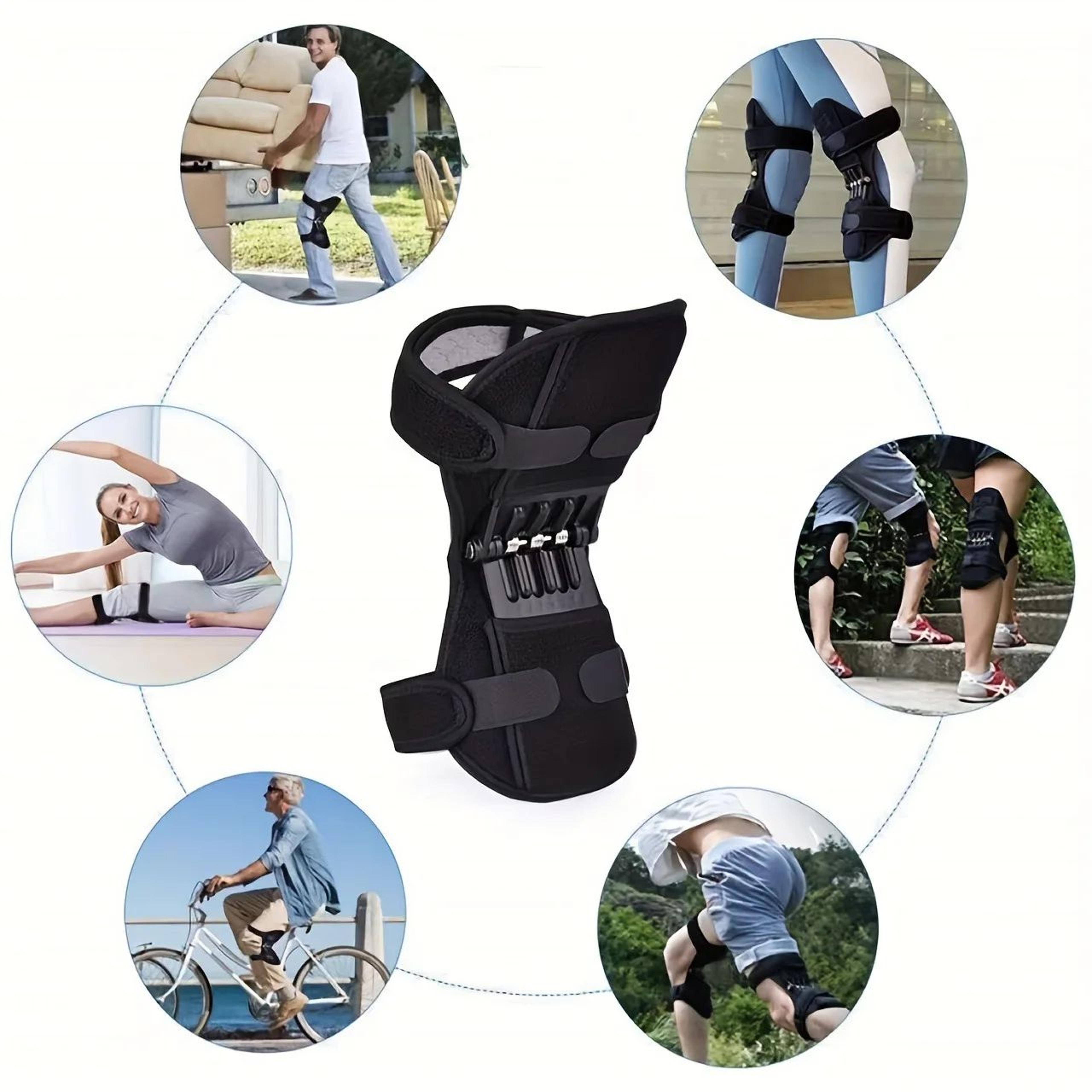 Knee Joint Booster Support Brace  Patellar Stabilizer For Walking Climbing  Sports 4