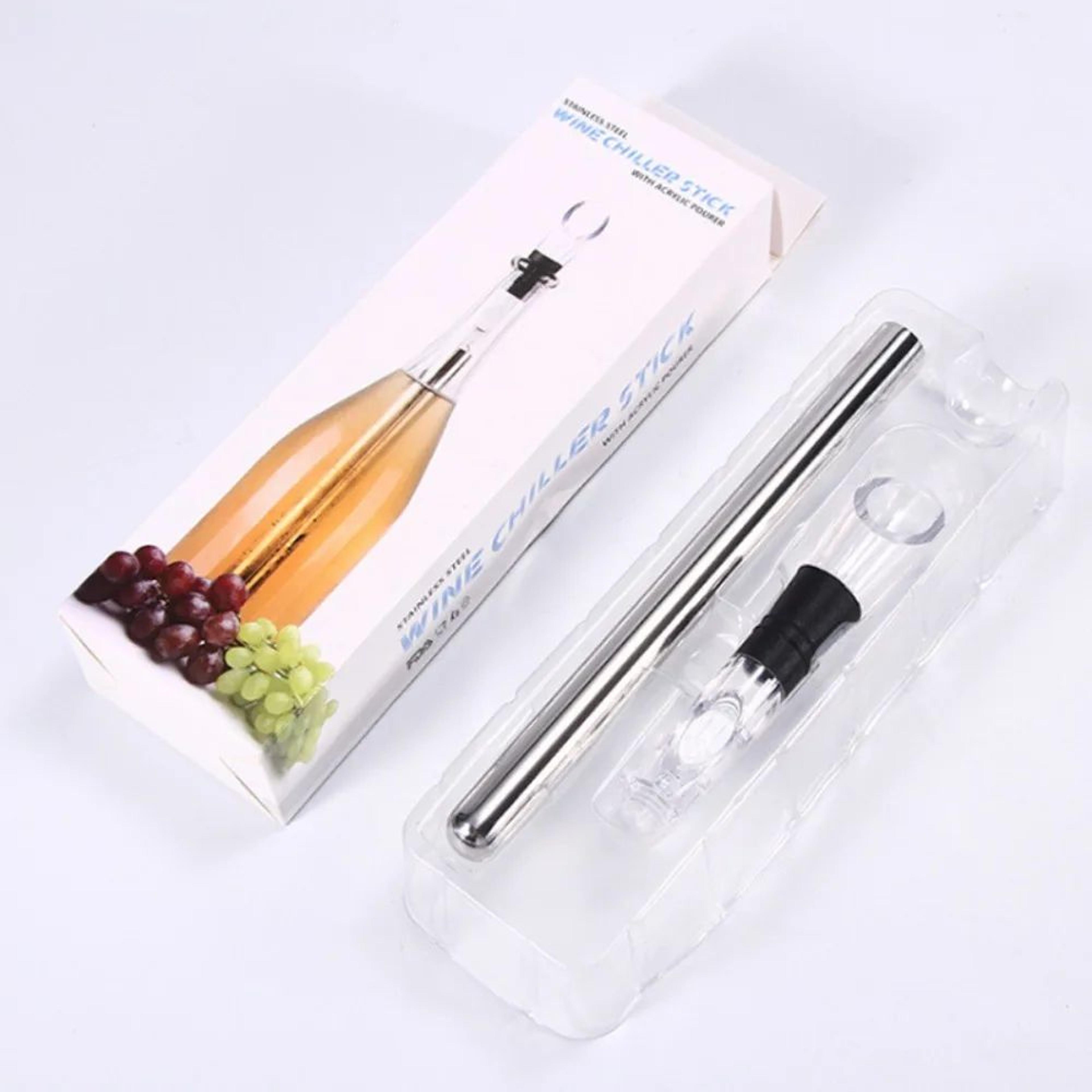 Stainless Steel Wine Cooling Stick  Rapid 15Minute Bottle Chiller Without Dilution 6