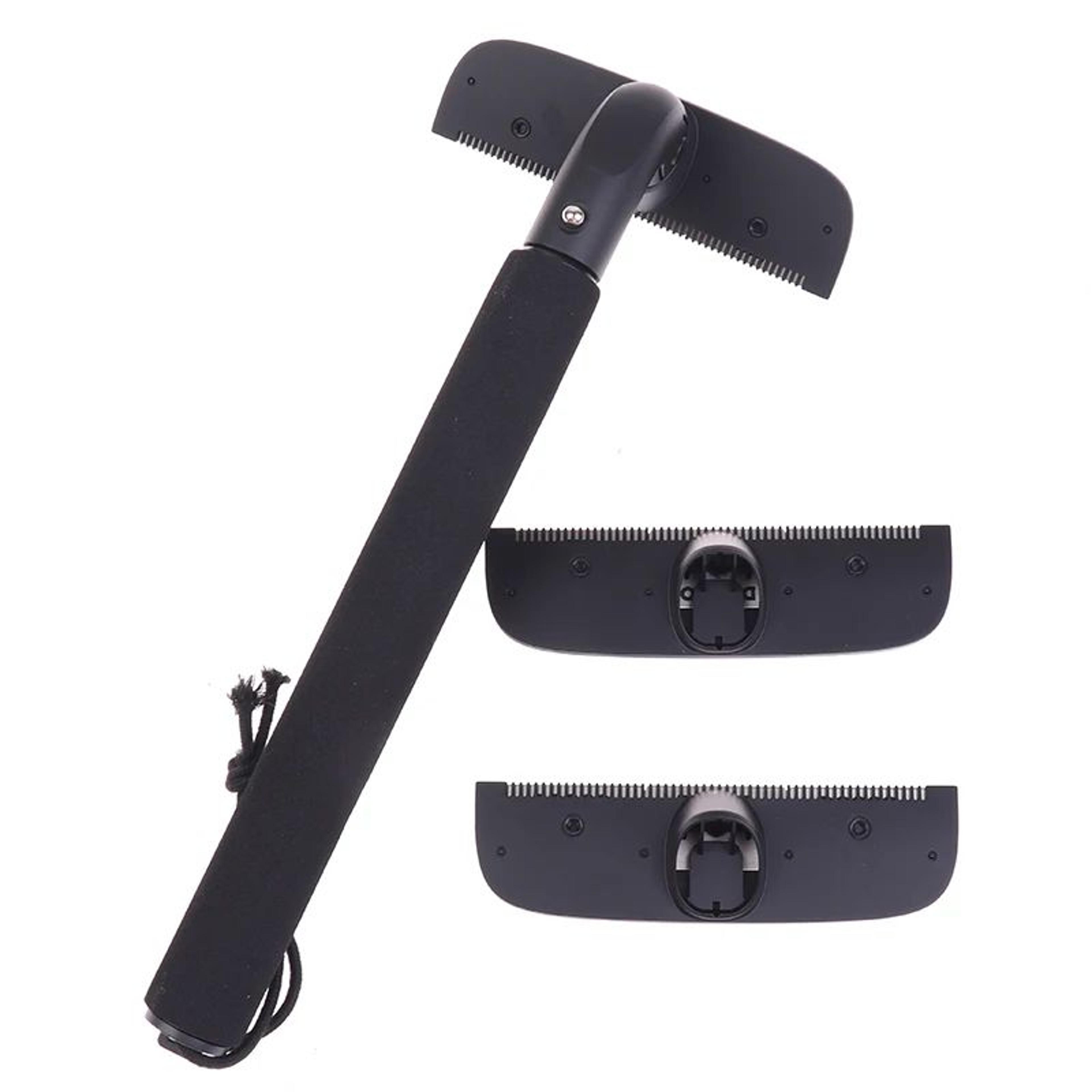 FlexReach Pro Adjustable Back Hair Shaver  Extendable Mens Back Razor  Body Trimmer 3