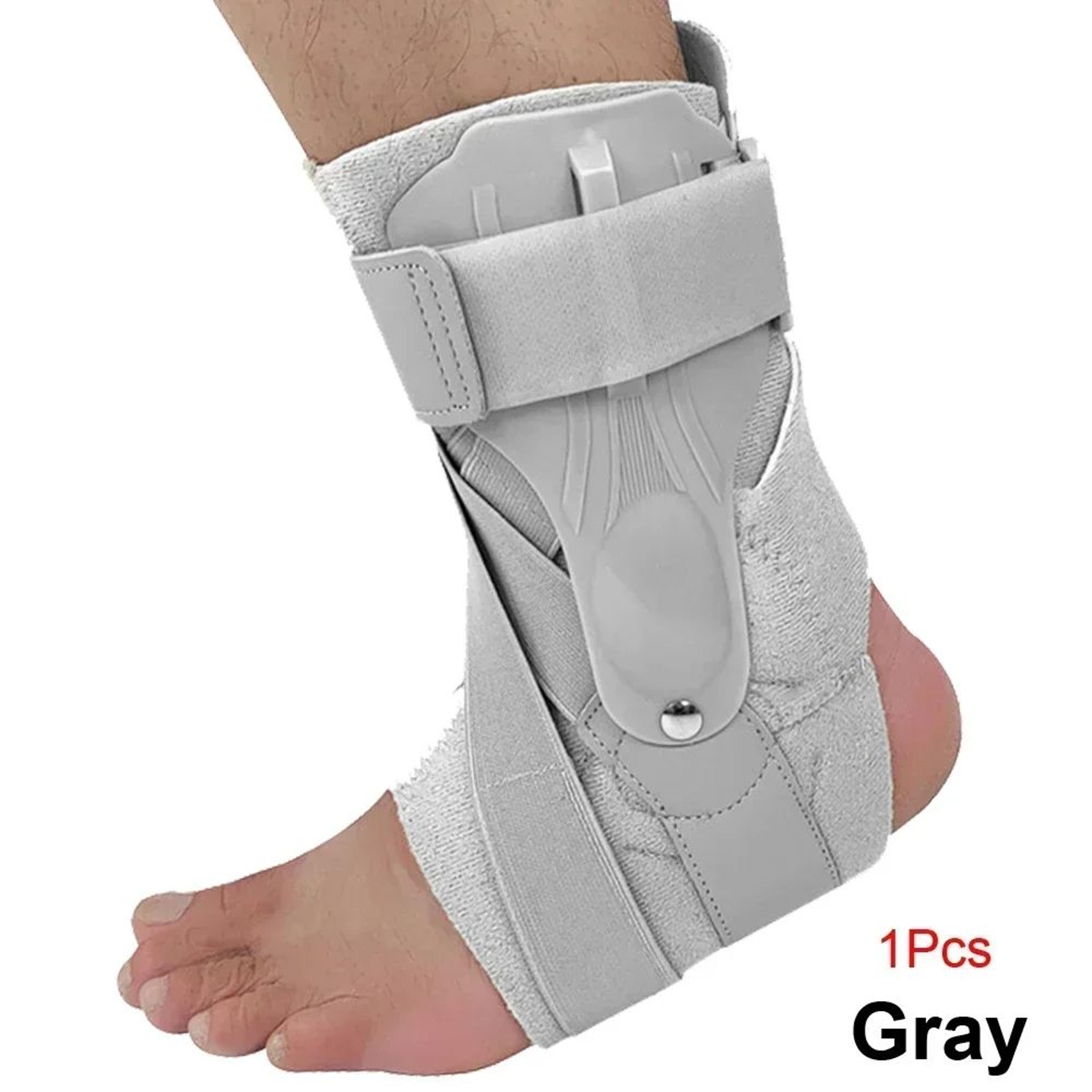 StabiliStep Ankle Brace With Side Stabilizers  Adjustable Sprain Support  Tendonitis Recovery Splin 9