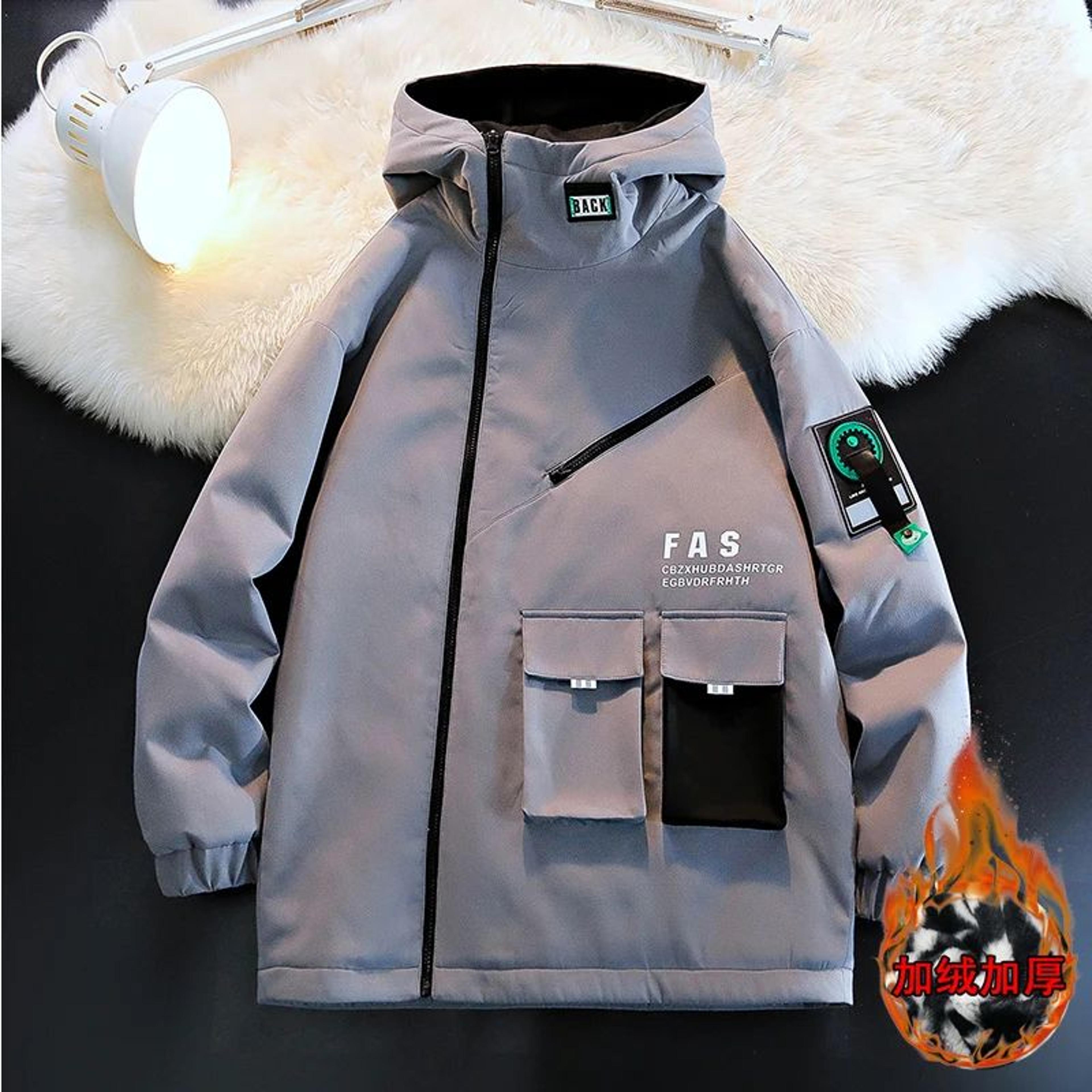 AeroFlex Mens Hooded Pilot Jacket  ZipUp Baseball Style Streetwear Coat 7