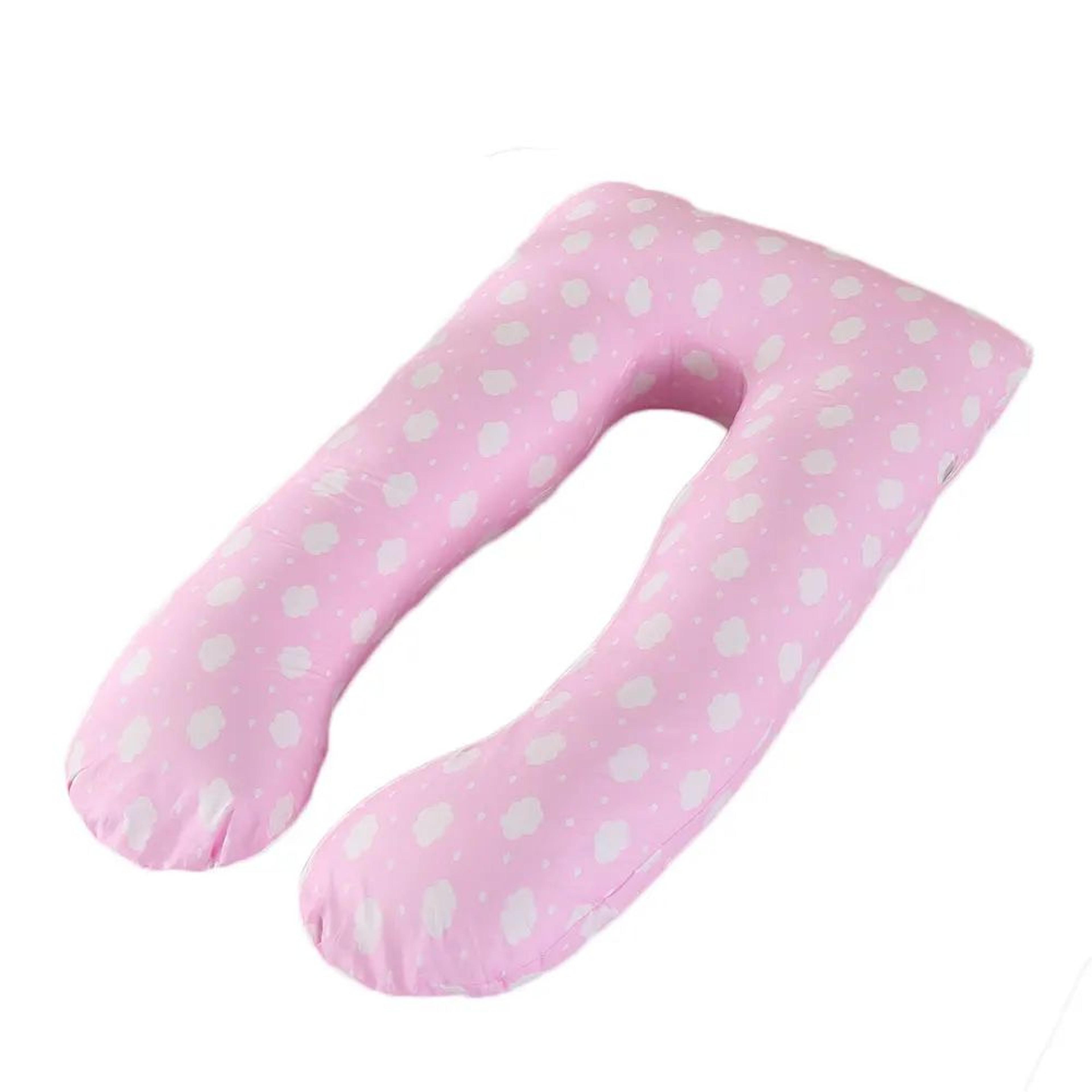 UShape Maternity Pillow Case  Pure Cotton Multifunction Pregnancy Body Pillow Cover 276 X 512 In 7