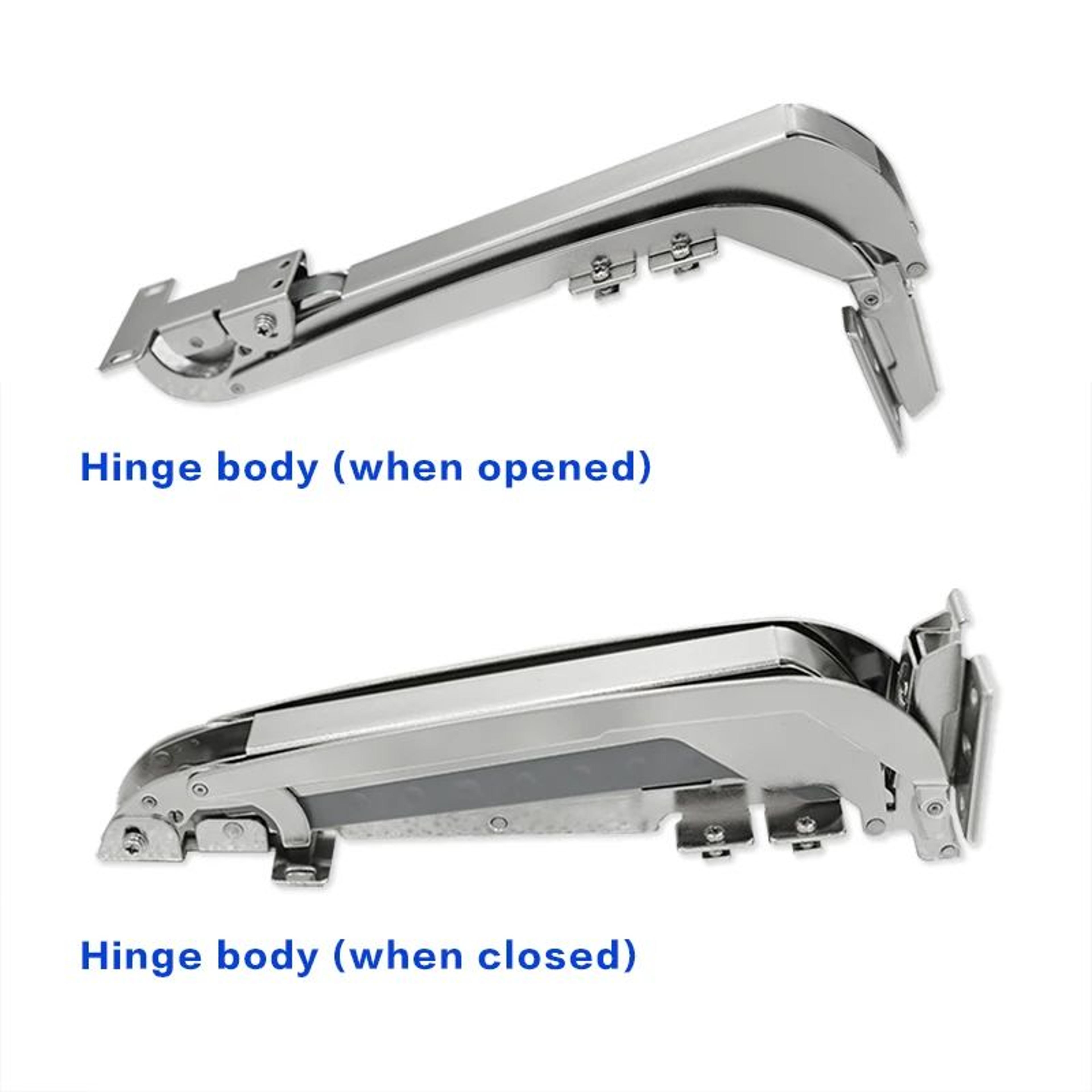 AeroSilent Aluminum Alloy Damping Door Hinges  3D Adjustable Soft Close Cabinet  Sliding Door Hardw