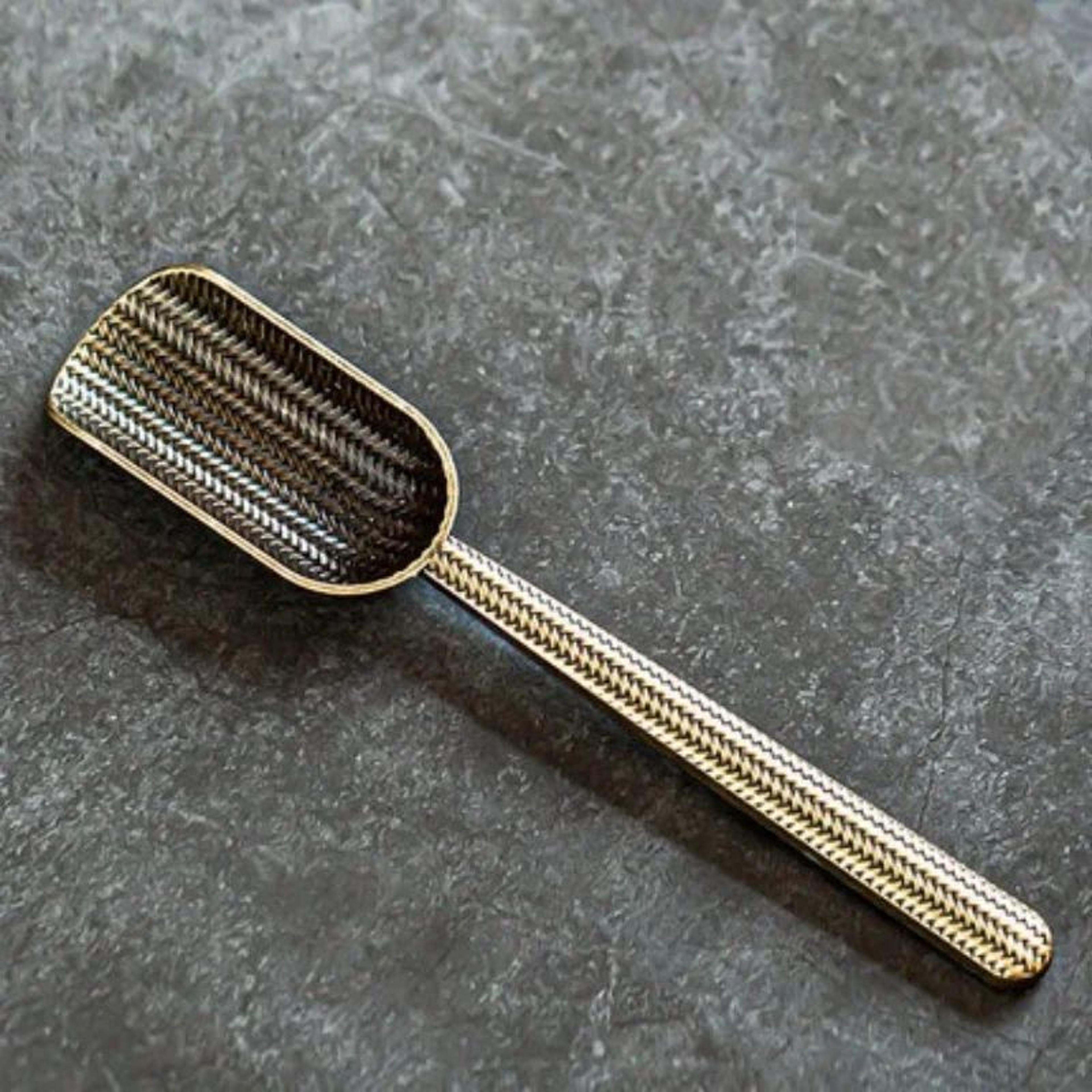 CloudElegance Alloy Tea Spoon  Retro Auspicious Cloud Kung Fu Tea Shovel Tool 11