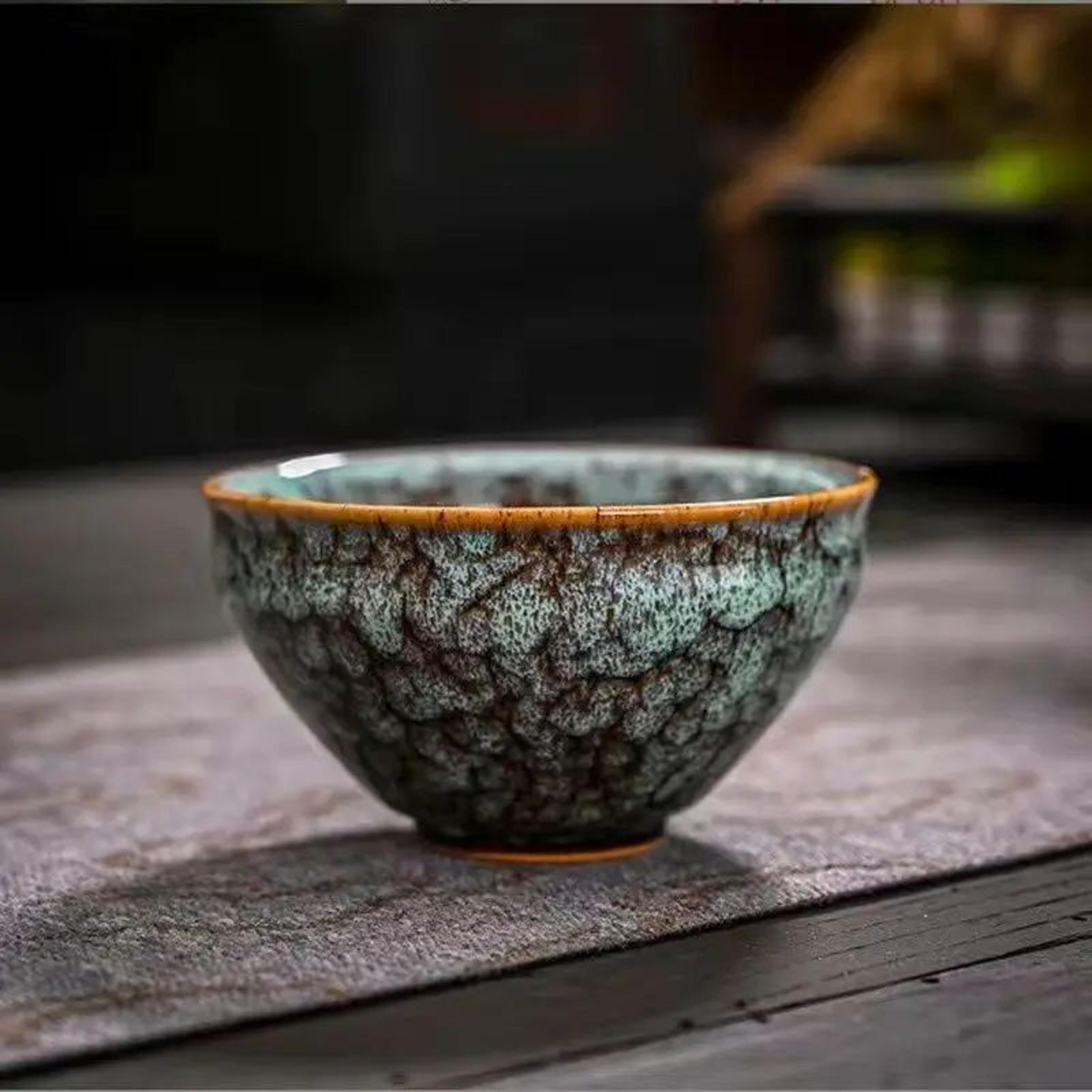 Harmony Elements Ceramic Kung Fu Tea Set  Five Elements Chinese Master Cup  Teacup Gift Collection 8