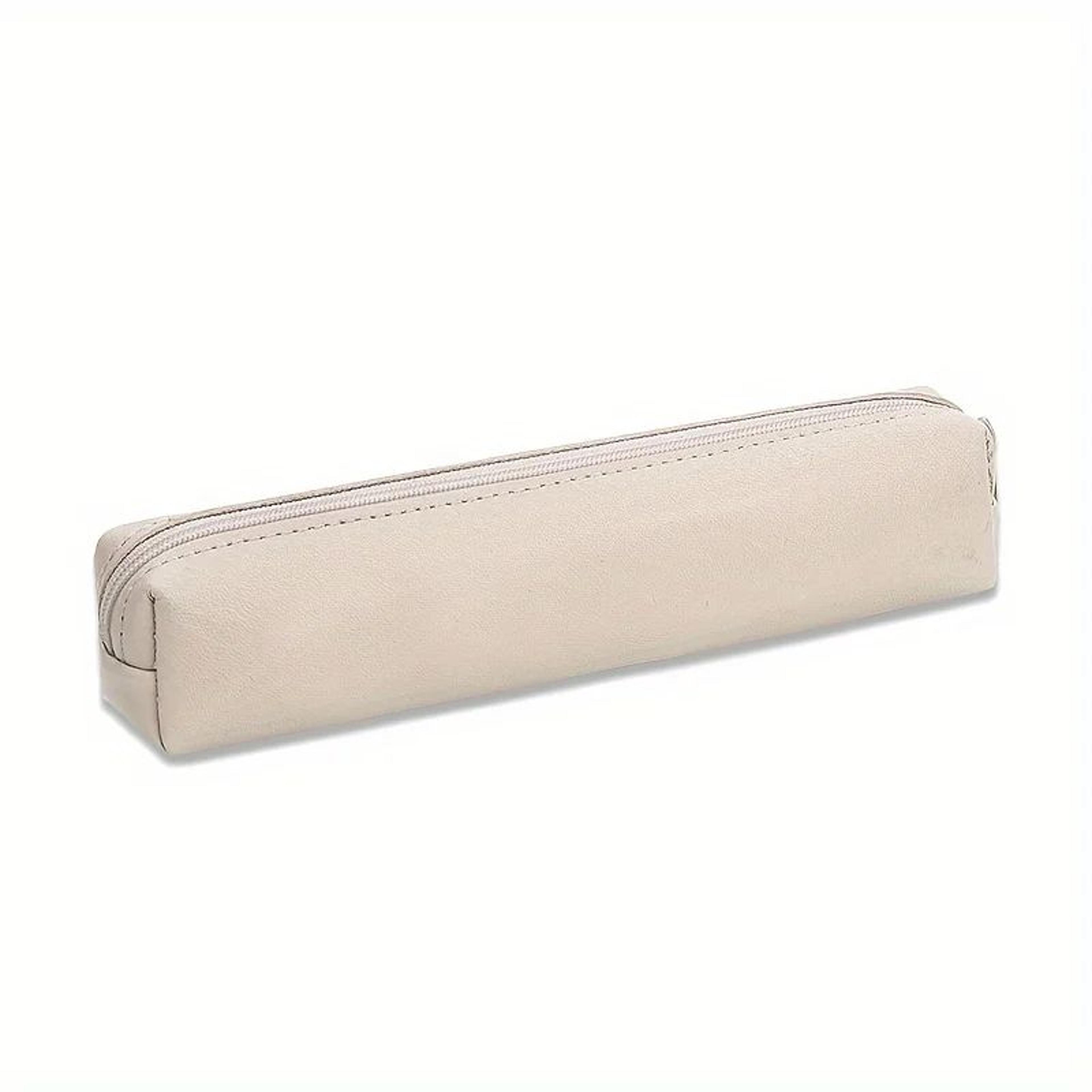 Mini Faux Leather Makeup  Pencil Case  Stylish Portable Cosmetic Organizer 5