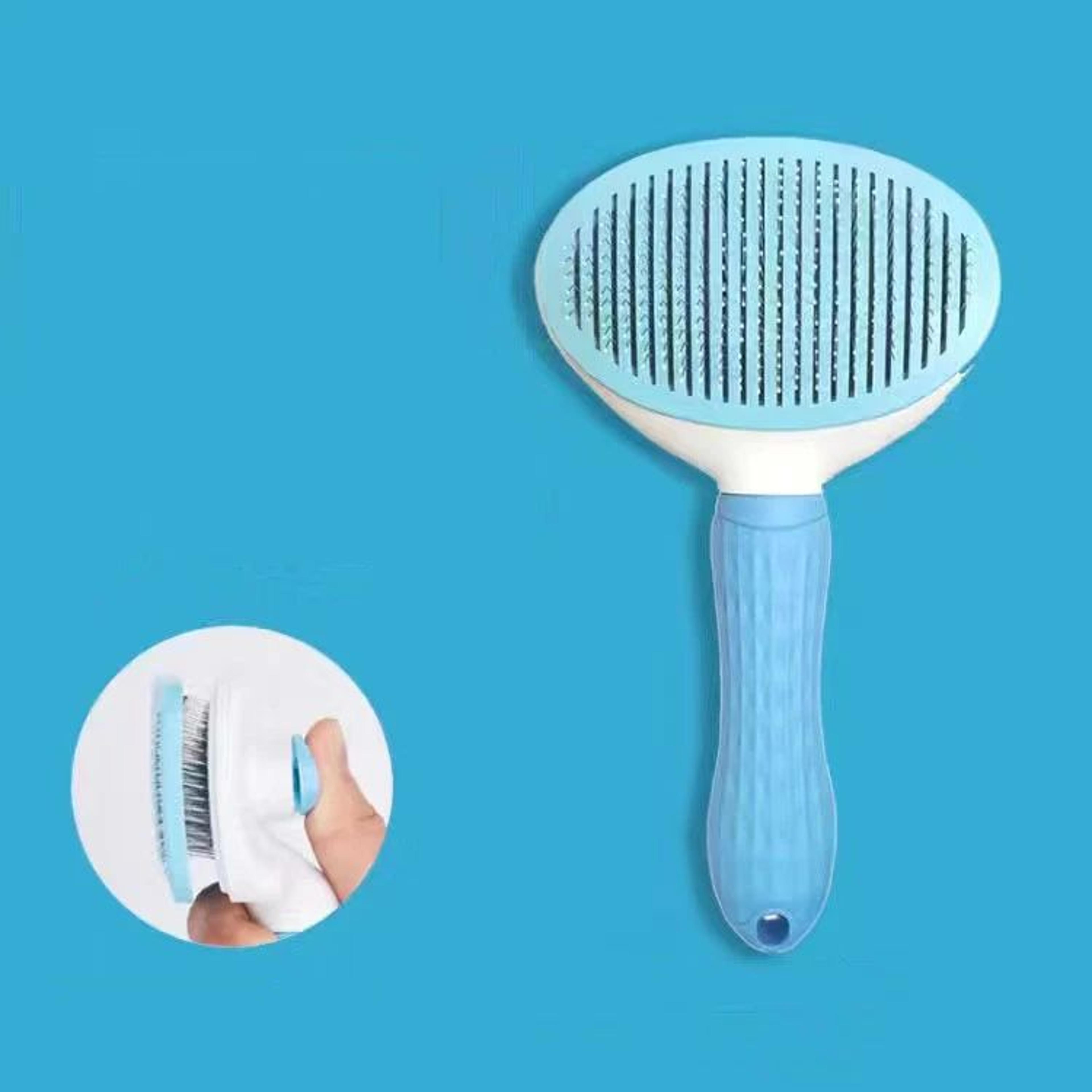 Stainless Steel Pet Grooming Brush  Dog  Cat Hair Deshedding Comb For Long Fur 6