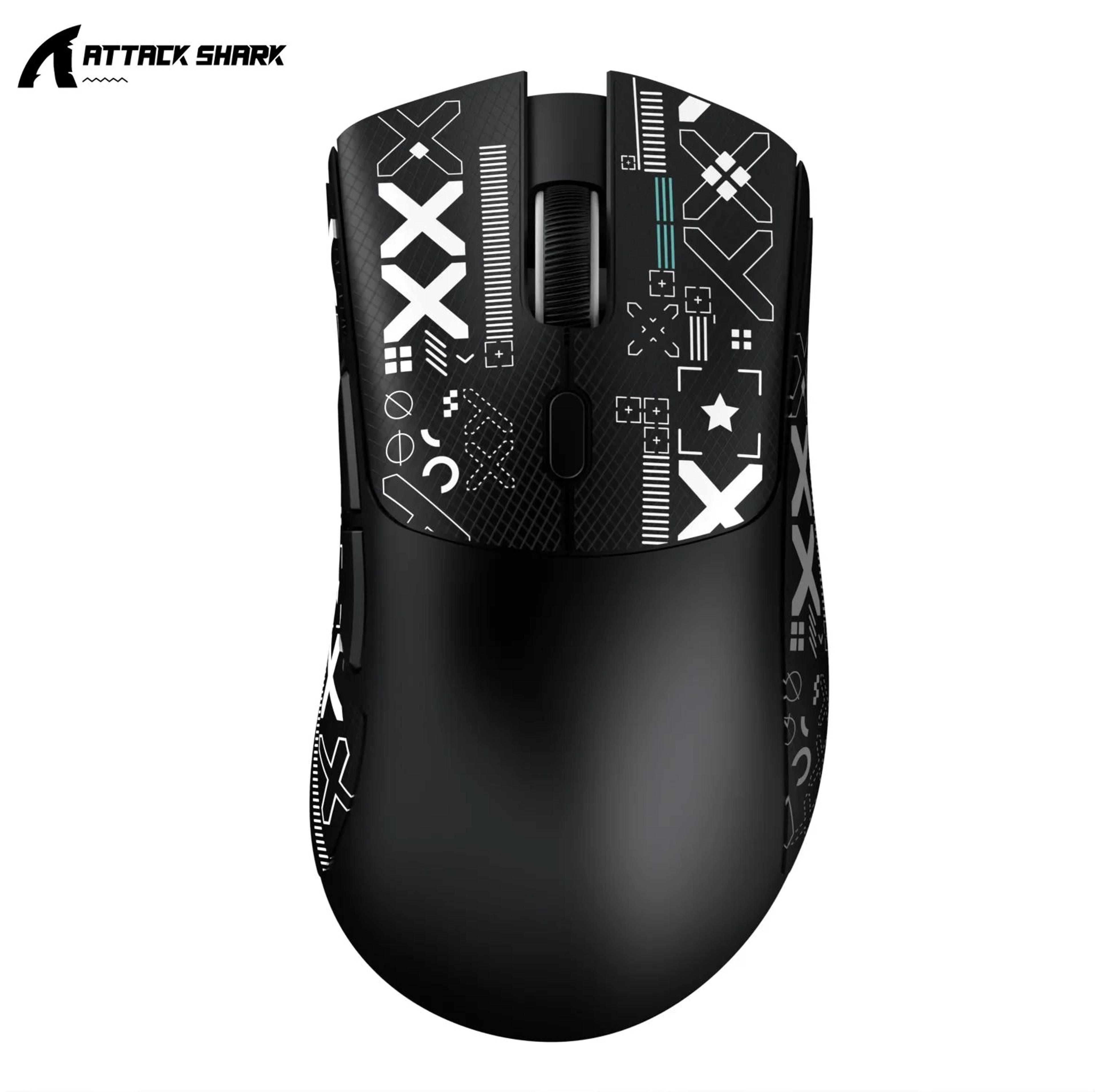 Attack Shark RGB Wireless Gaming Mouse  TriMode Bluetooth Lightweight FPS Mouse 6