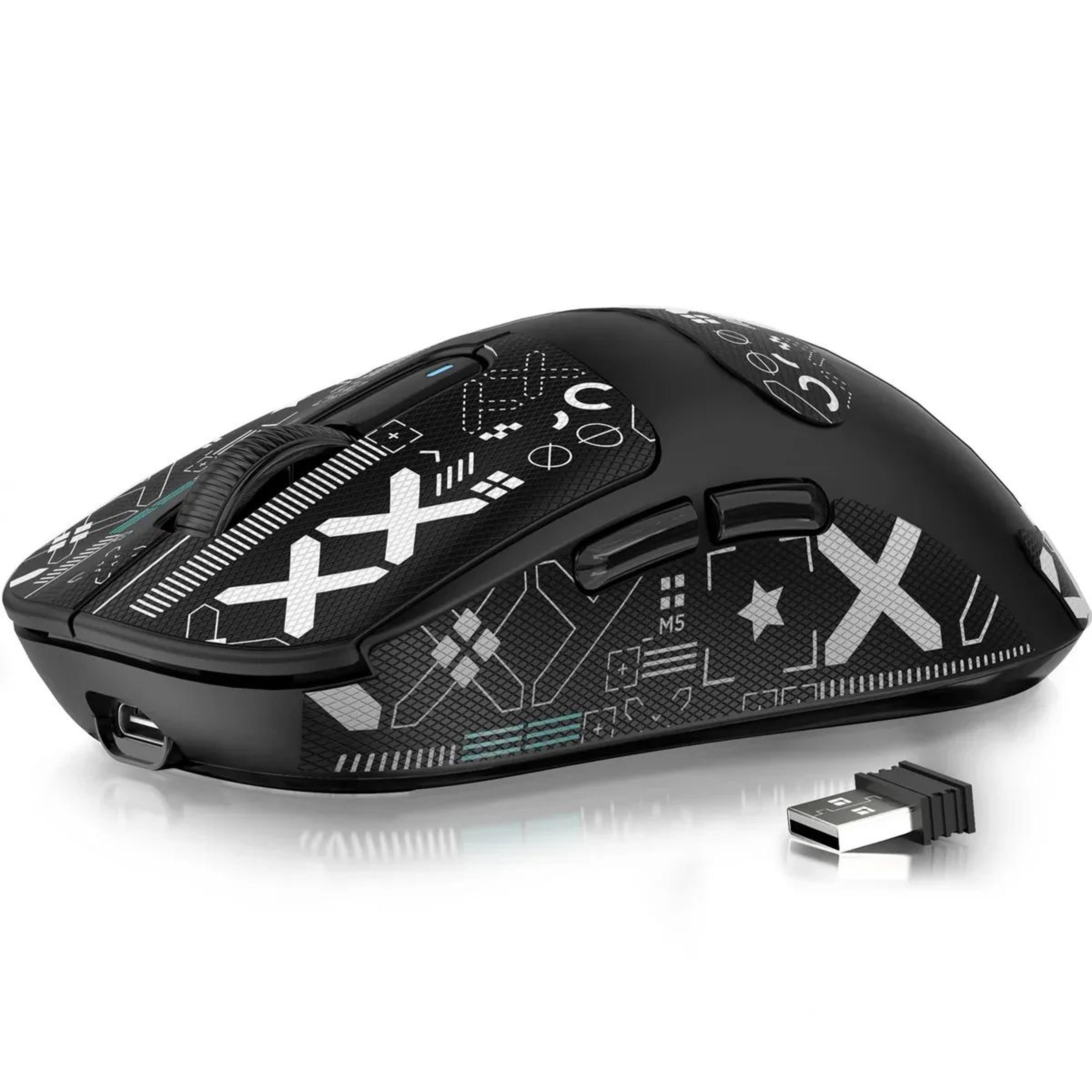 Attack Shark RGB Wireless Gaming Mouse  TriMode Bluetooth Lightweight FPS Mouse 8