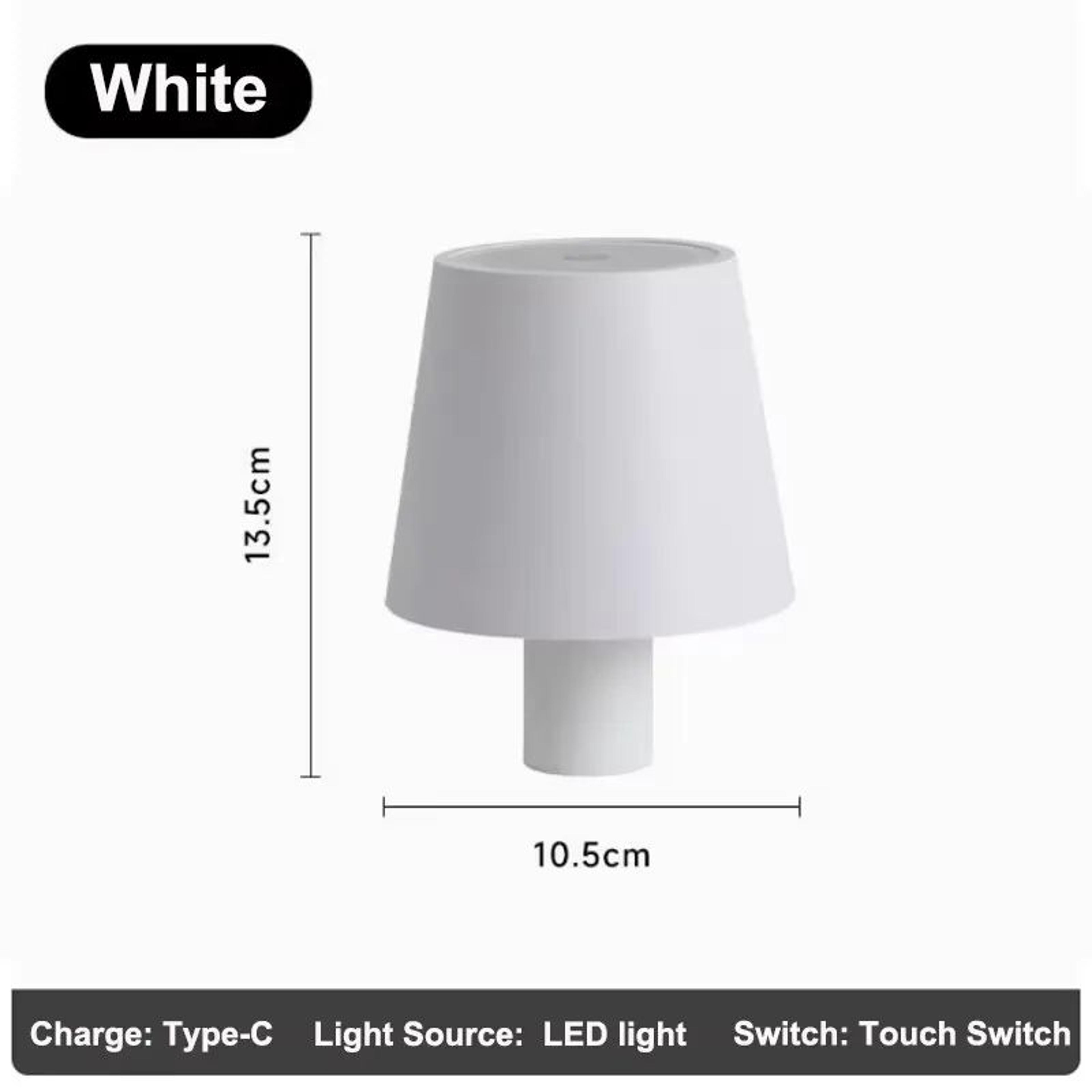 Rechargeable LED Wine Bottle Table Lamp With Touch Control  RGB Dimmable Light For Restaurants And  7