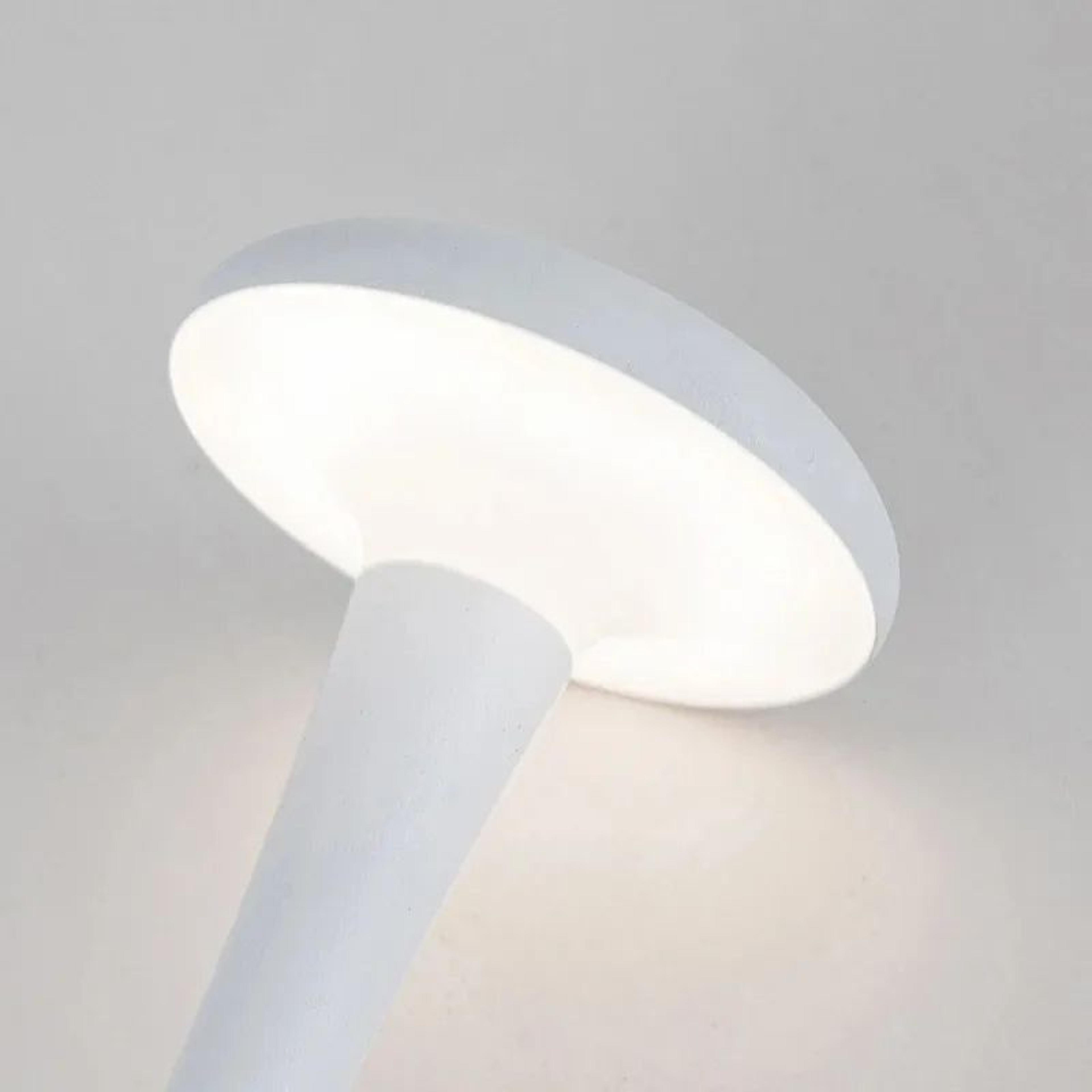 Rechargeable Mushroom LED Table Lamp  Touch Dimmable Wireless USBC Bedside  Desk Light 4