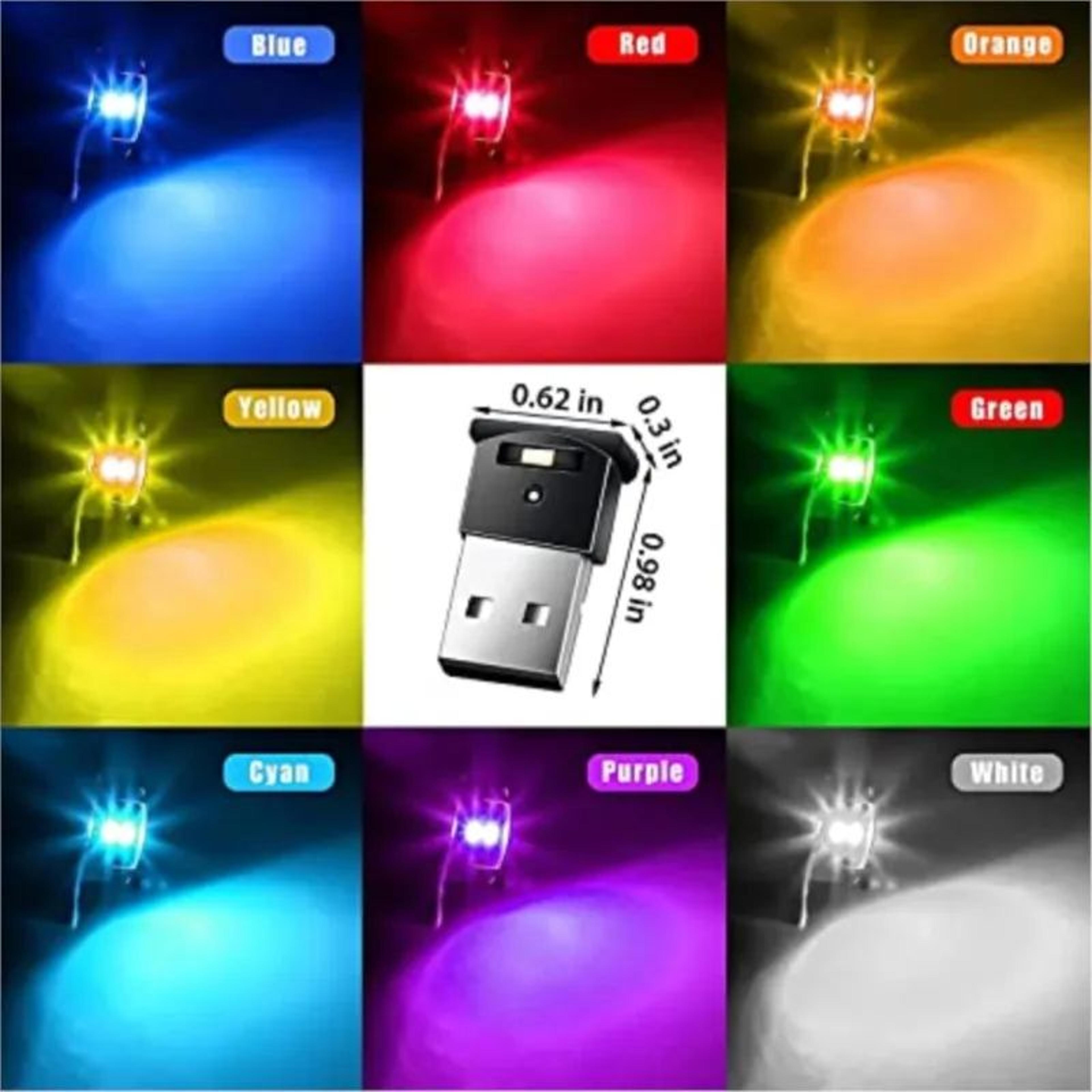 USB RGB Ambient Light Mini LED For Car Laptop  Keyboard  Smart Atmosphere Night Light 1