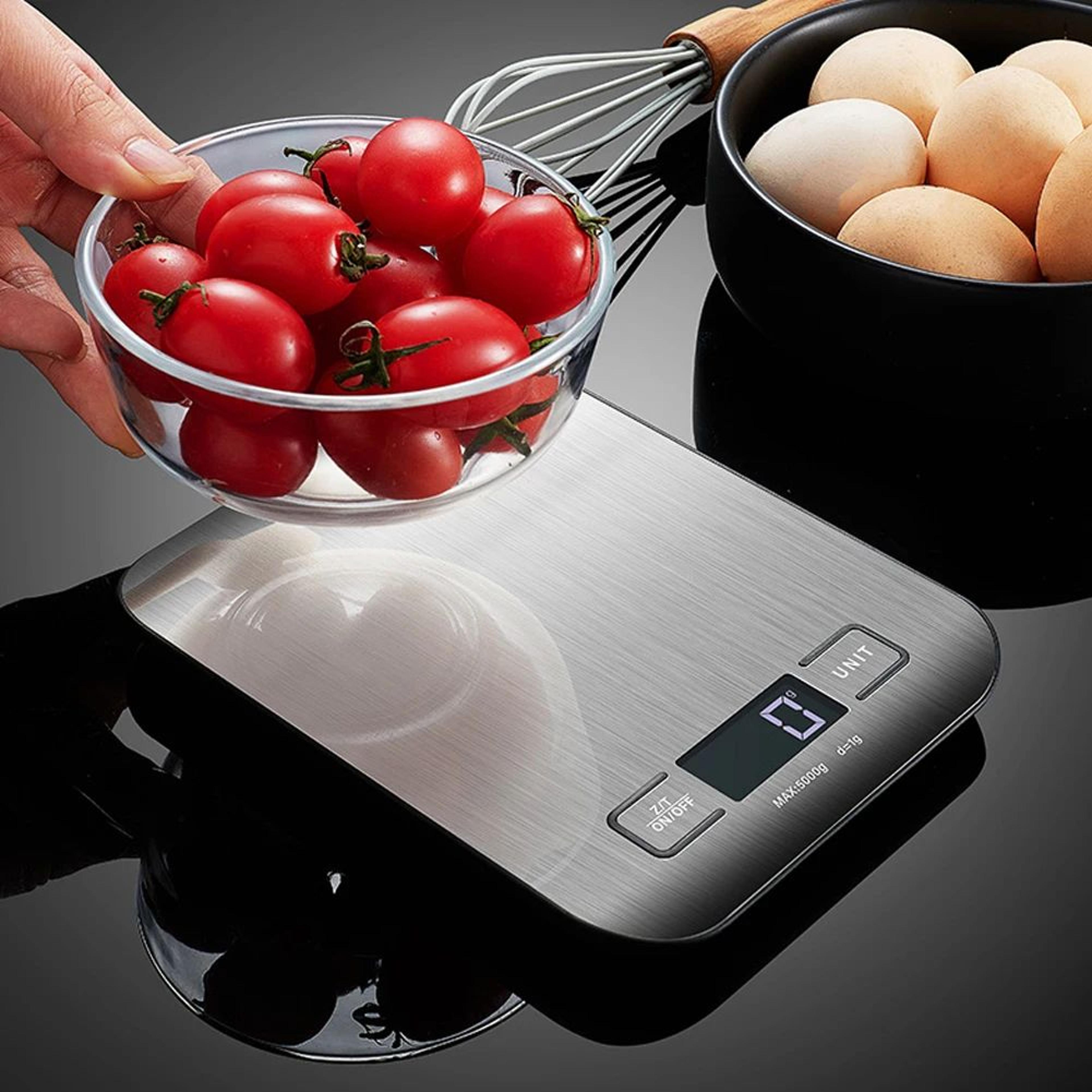 Rechargeable Digital Kitchen Scale With LCD Display  2205 Lb High Precision Food Weighing Scale 4