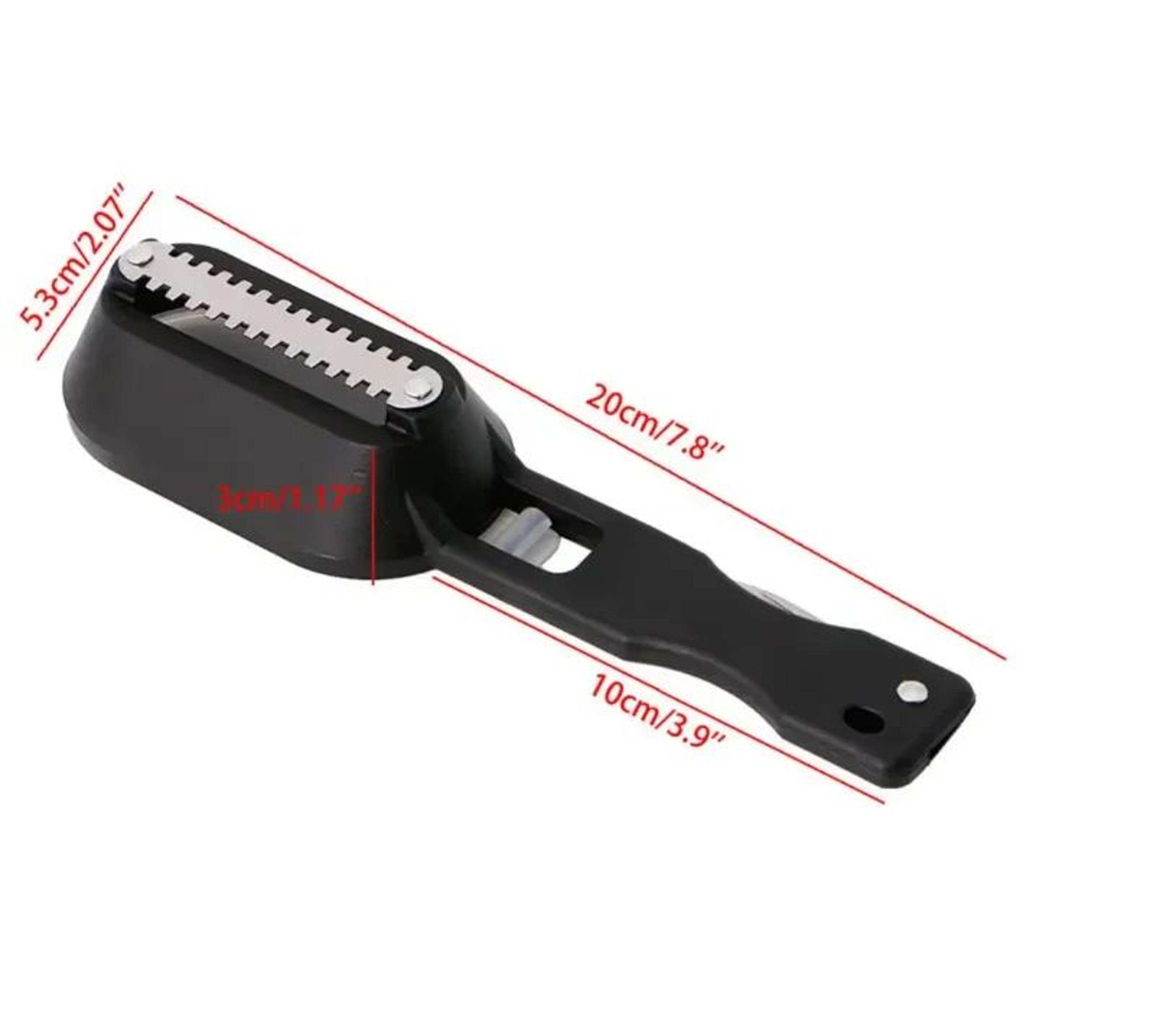 Stainless Steel Fish Scaler  Scraper With Scale Catcher  Fish Cleaning Tool 5