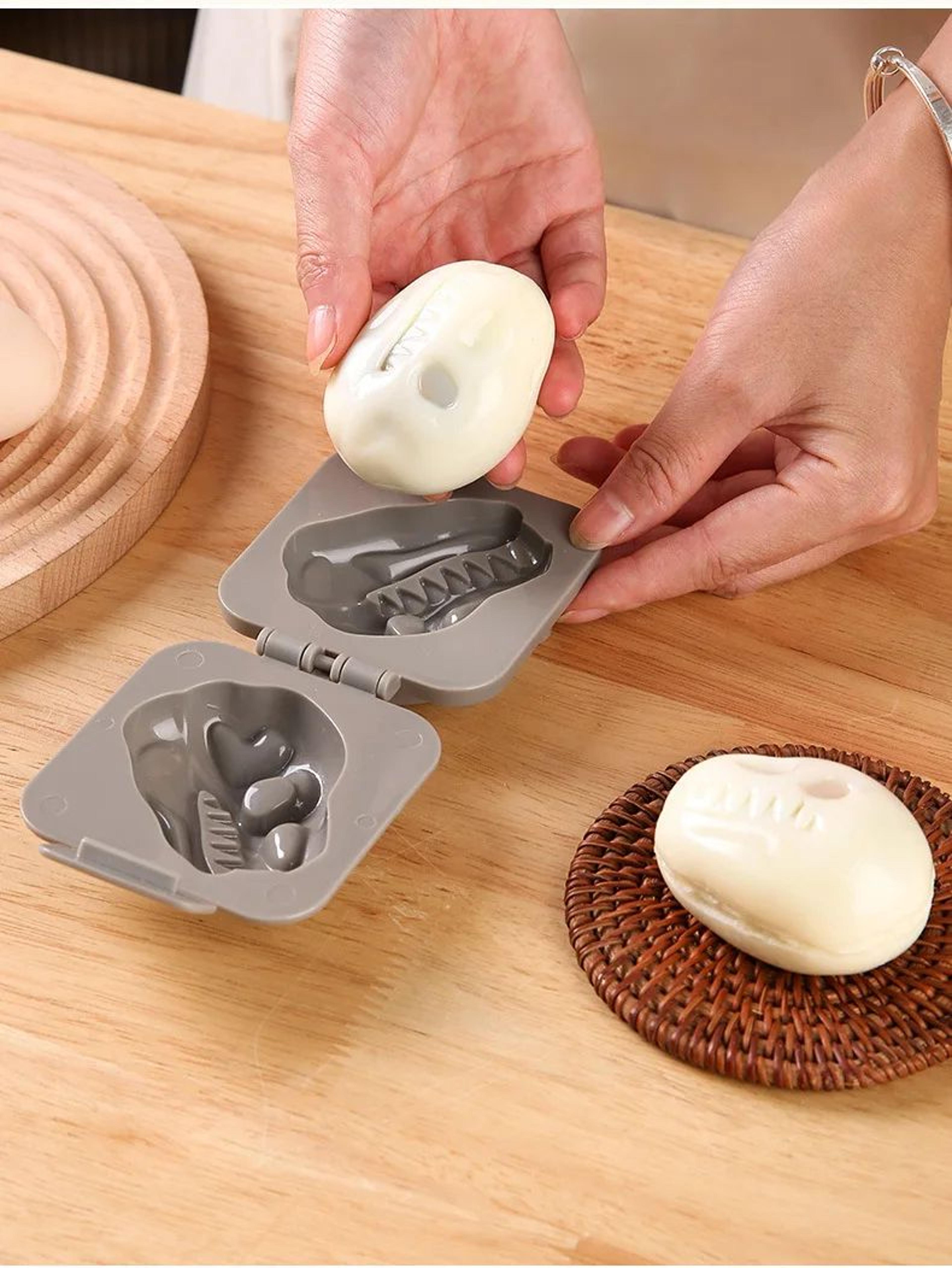 Dinosaur Fossil Egg Mold  Cute Boiled Egg  Rice Shaper For Kids Lunch 3