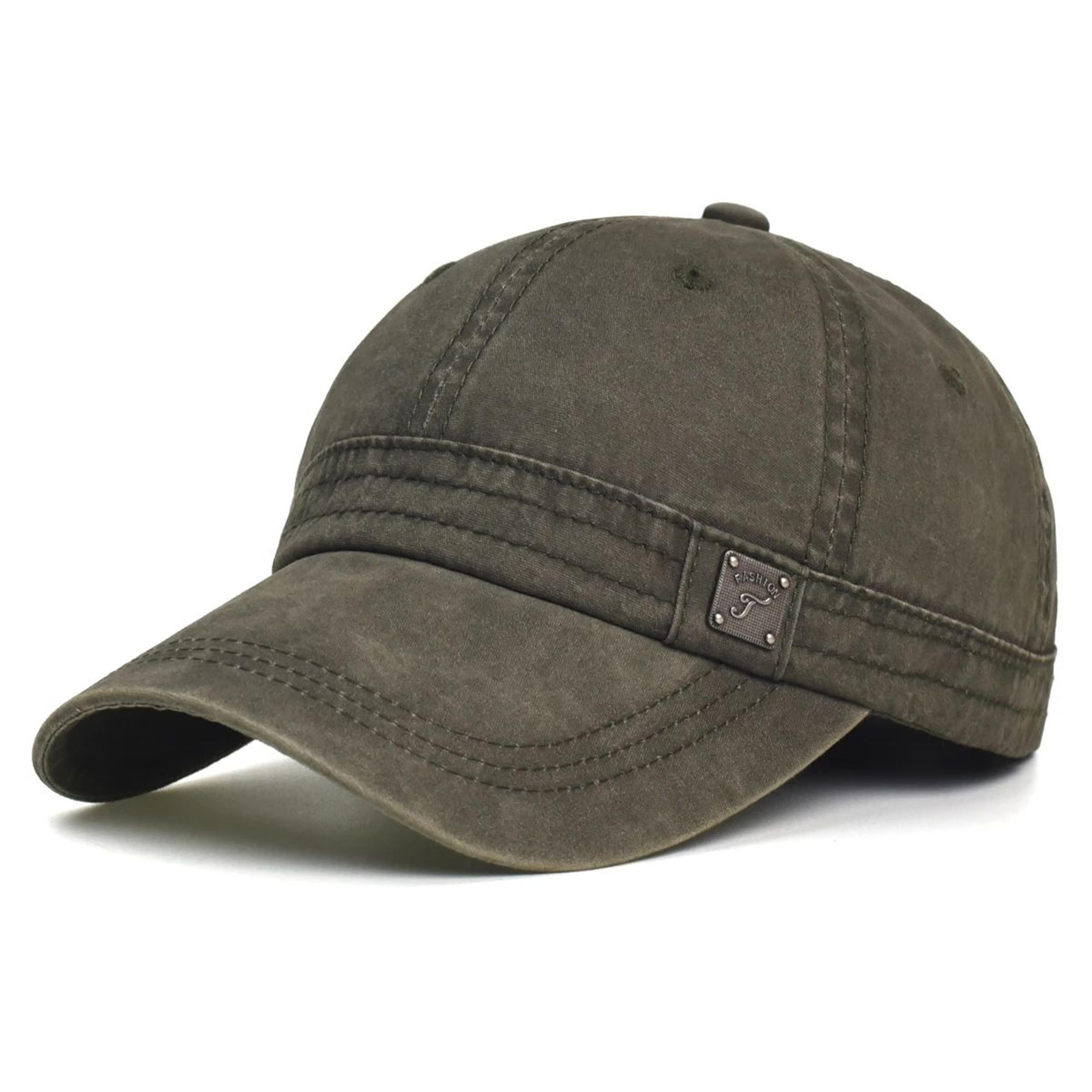 Vintage Washed Cotton Dad Hat  Adjustable Low Profile Casual Baseball Cap 1