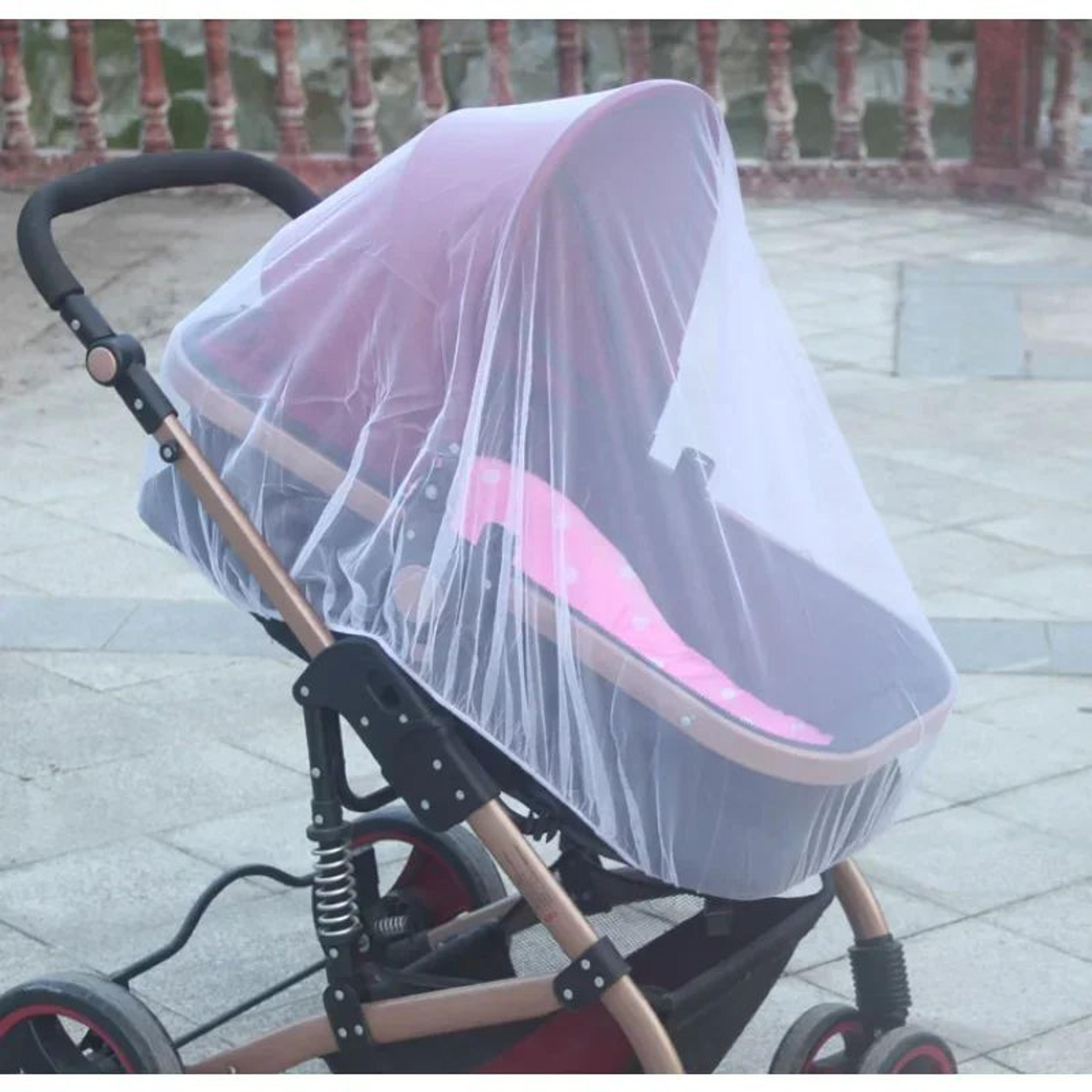 Universal Baby Stroller Mosquito Net  Breathable Insect Protection Mesh For Pram  Pushchair 4