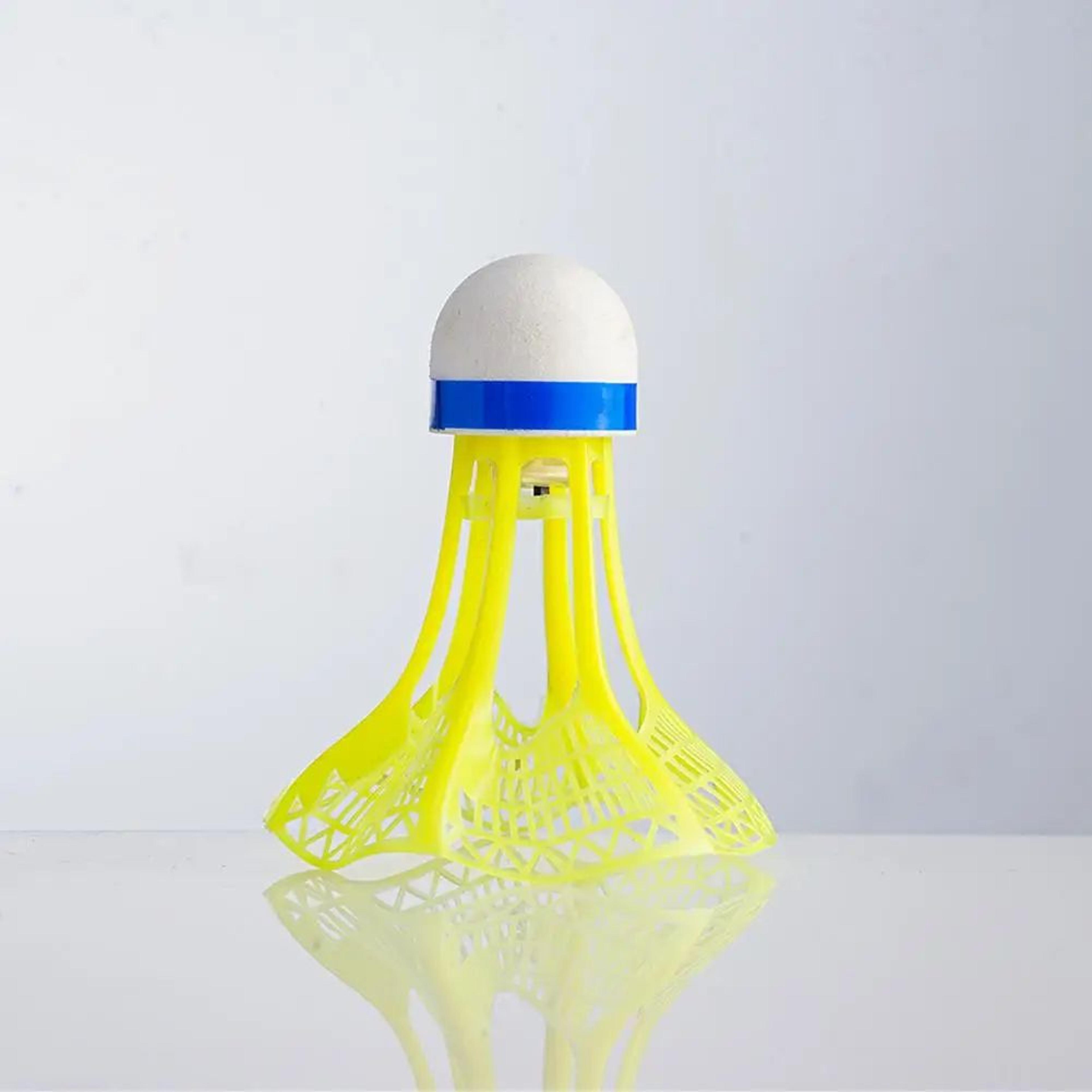 LED Luminous Windproof Badminton Shuttlecock  Durable Nylon Glow Shuttle For Night Play 5