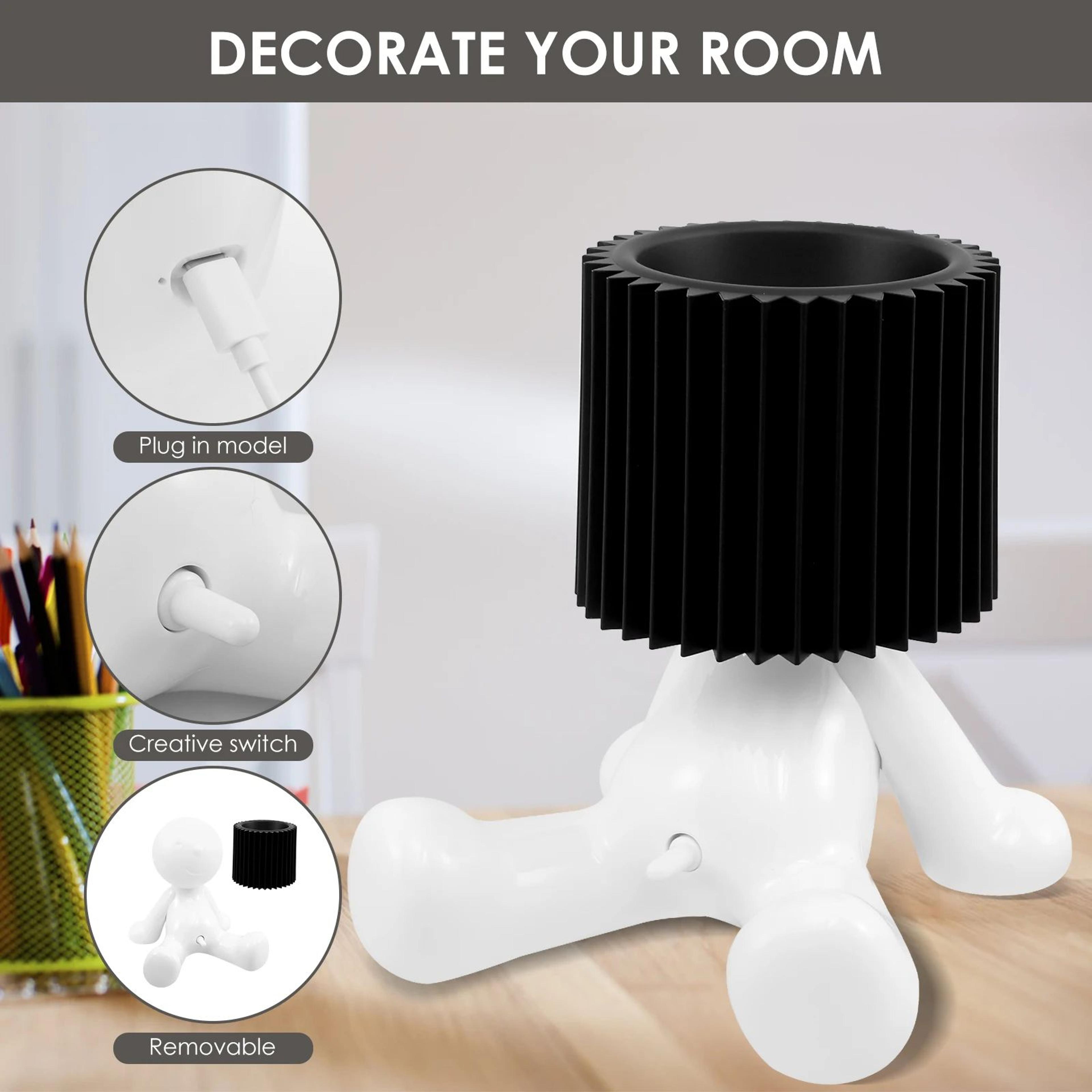 Creative Shy Boy Table Lamp  Funny Naughty Boy Night Light For Bedroom  Desk Decor 5