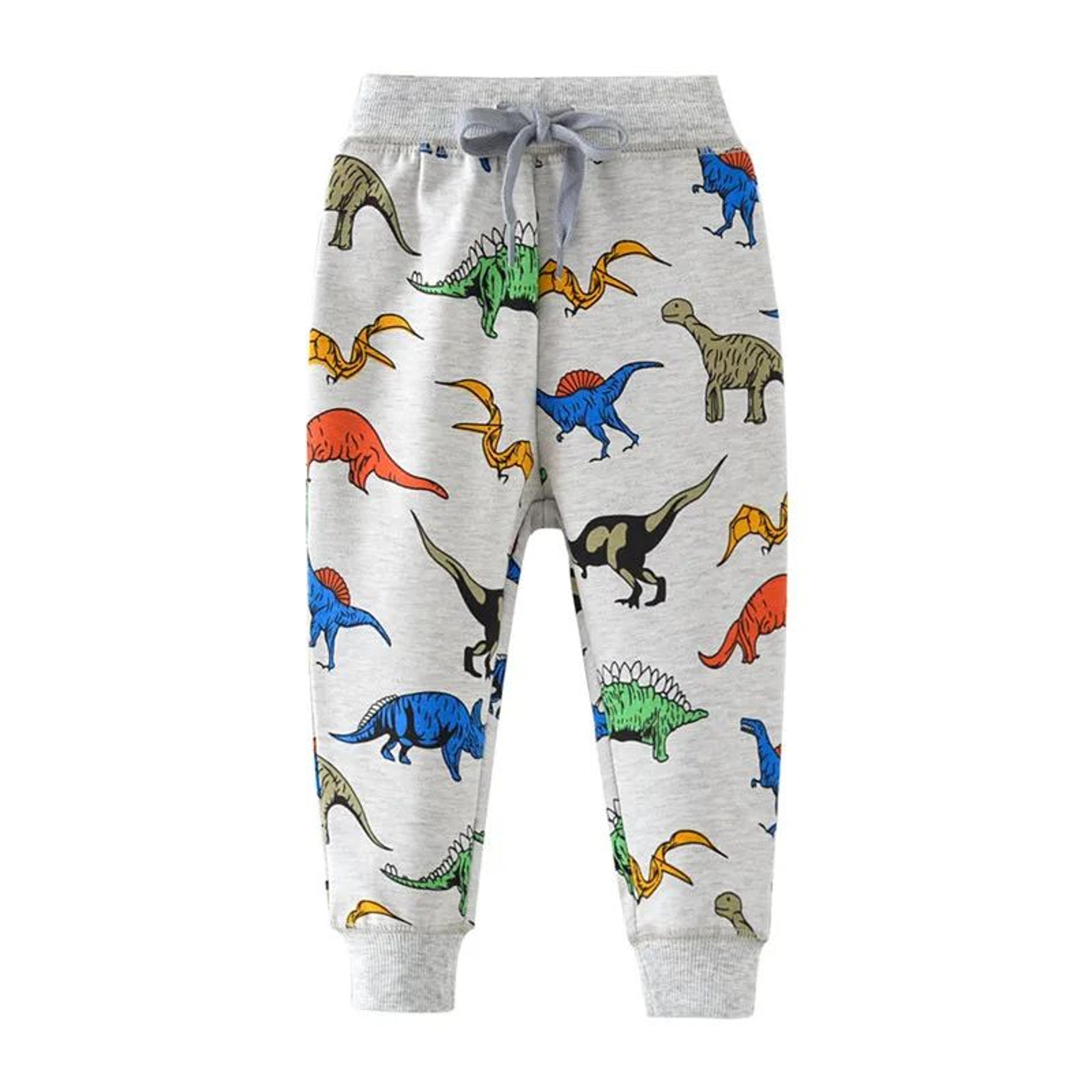 Jumping Meters Kids Space Print Sweatpants  Cotton Drawstring Harem Pants For Boys 2T7T 10