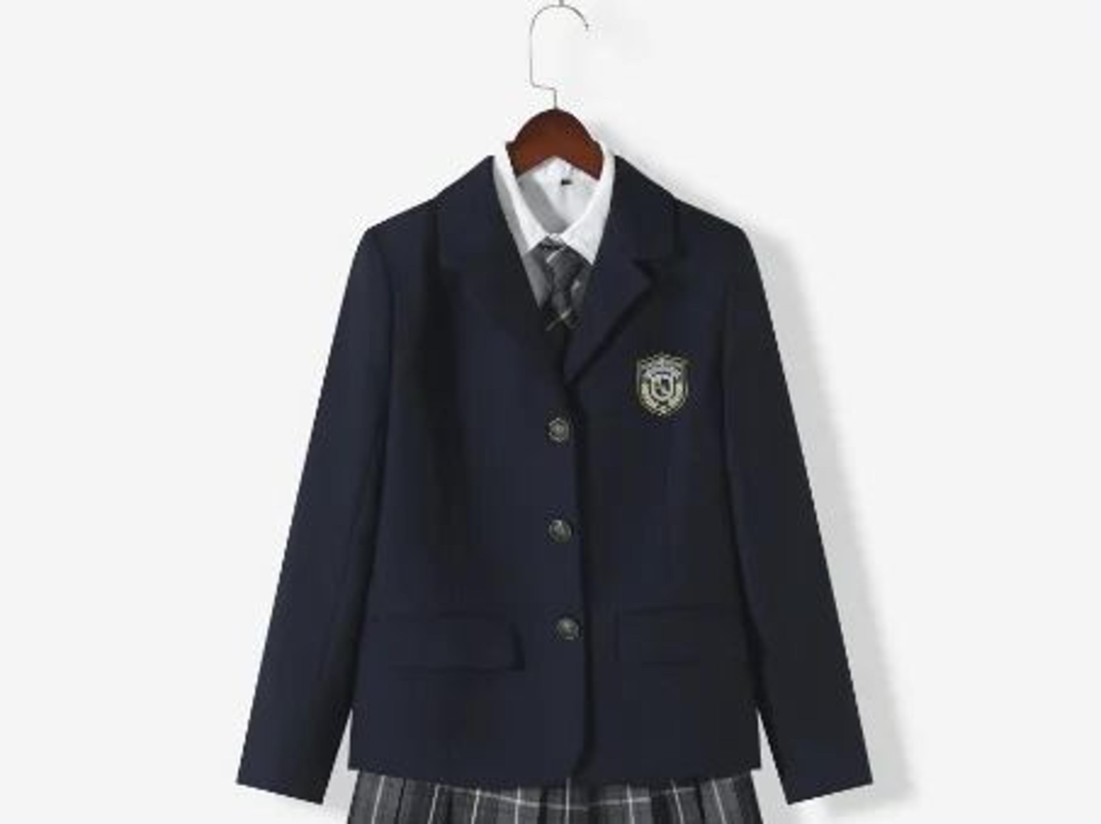 Japanese Sailor School Uniform Blazer Set  Anime JK Pleated Skirt Cosplay Outfit For Women 7