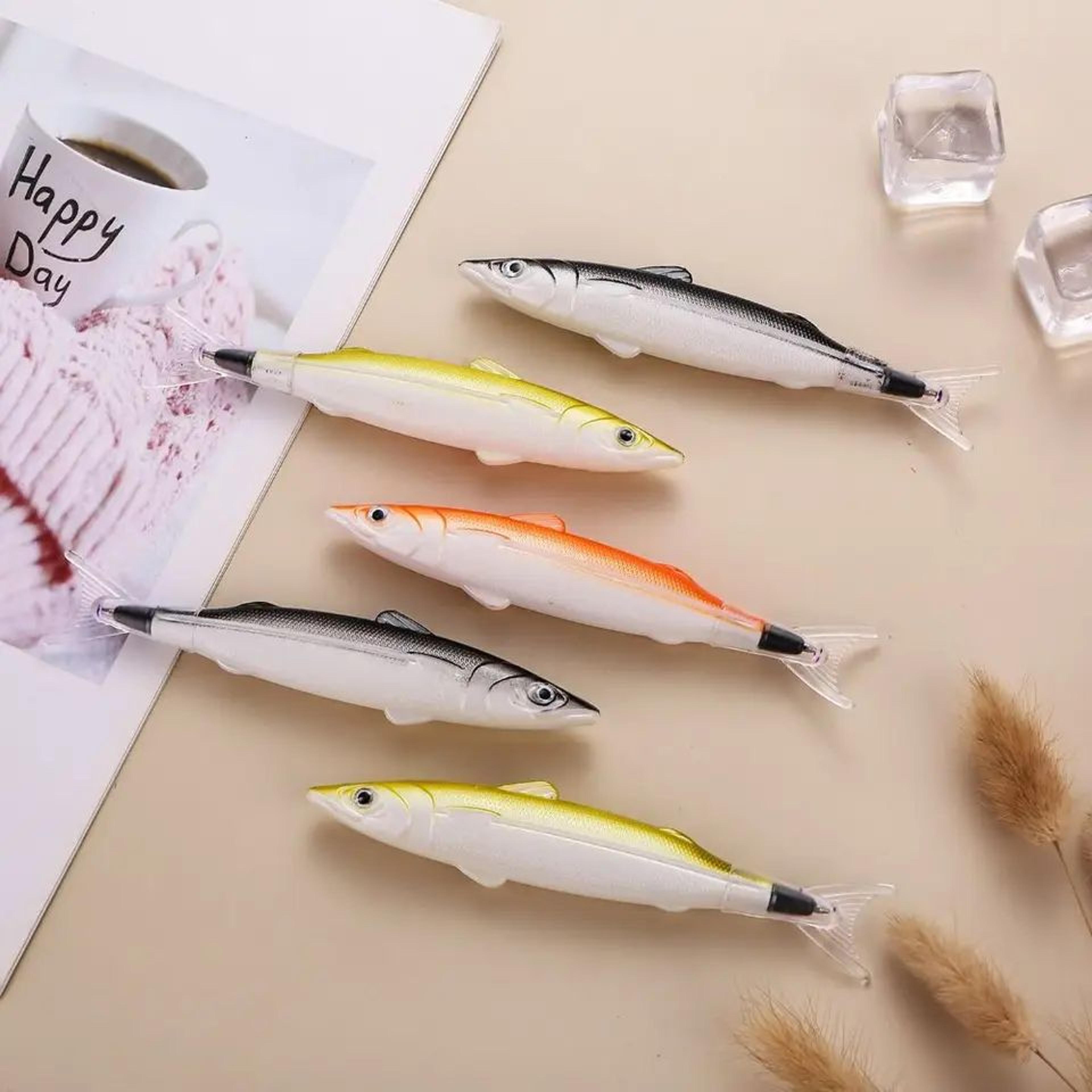 Salt Fish Shape Ballpoint Pen  Creative Fish Novelty Writing Pen For School Office  Gifts 1