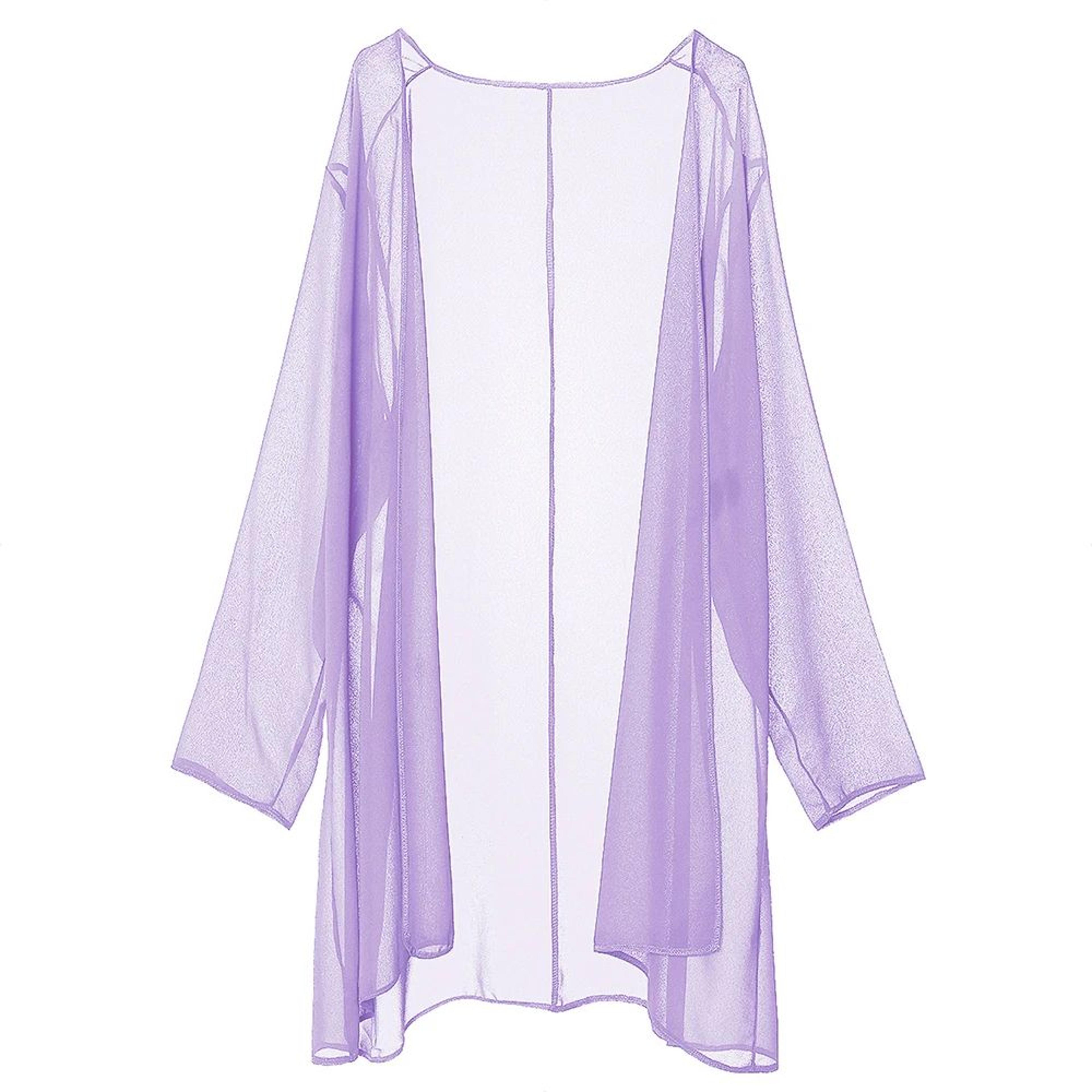 Yihddy Womens 2Piece Chiffon Dress Set  Elegant Long Sleeve Cardigan  KneeLength Party Dress Plus S 2