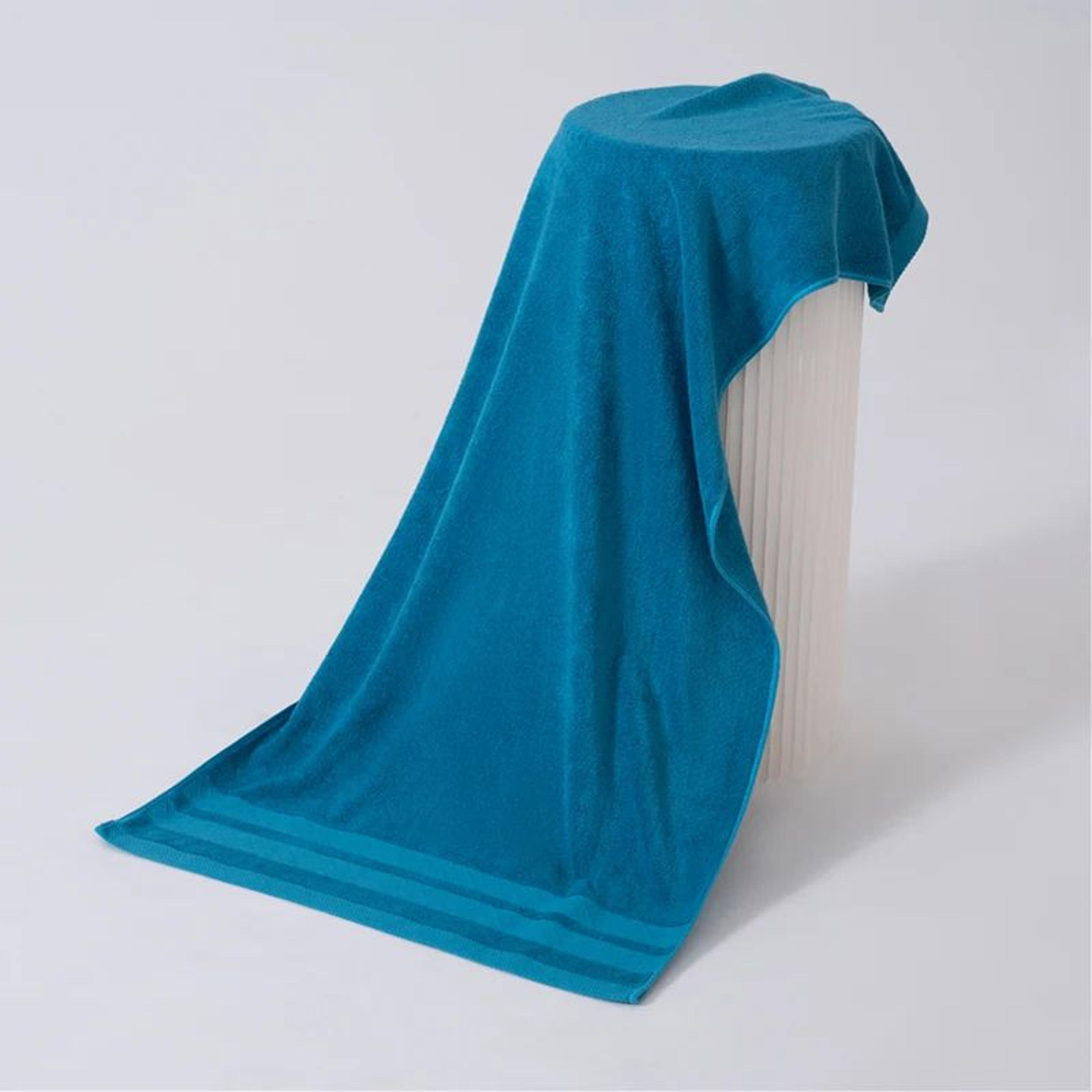 Luxury LongStaple Cotton Bath Towel  Ultra Soft Thick Absorbent Large Bathroom Towel 7