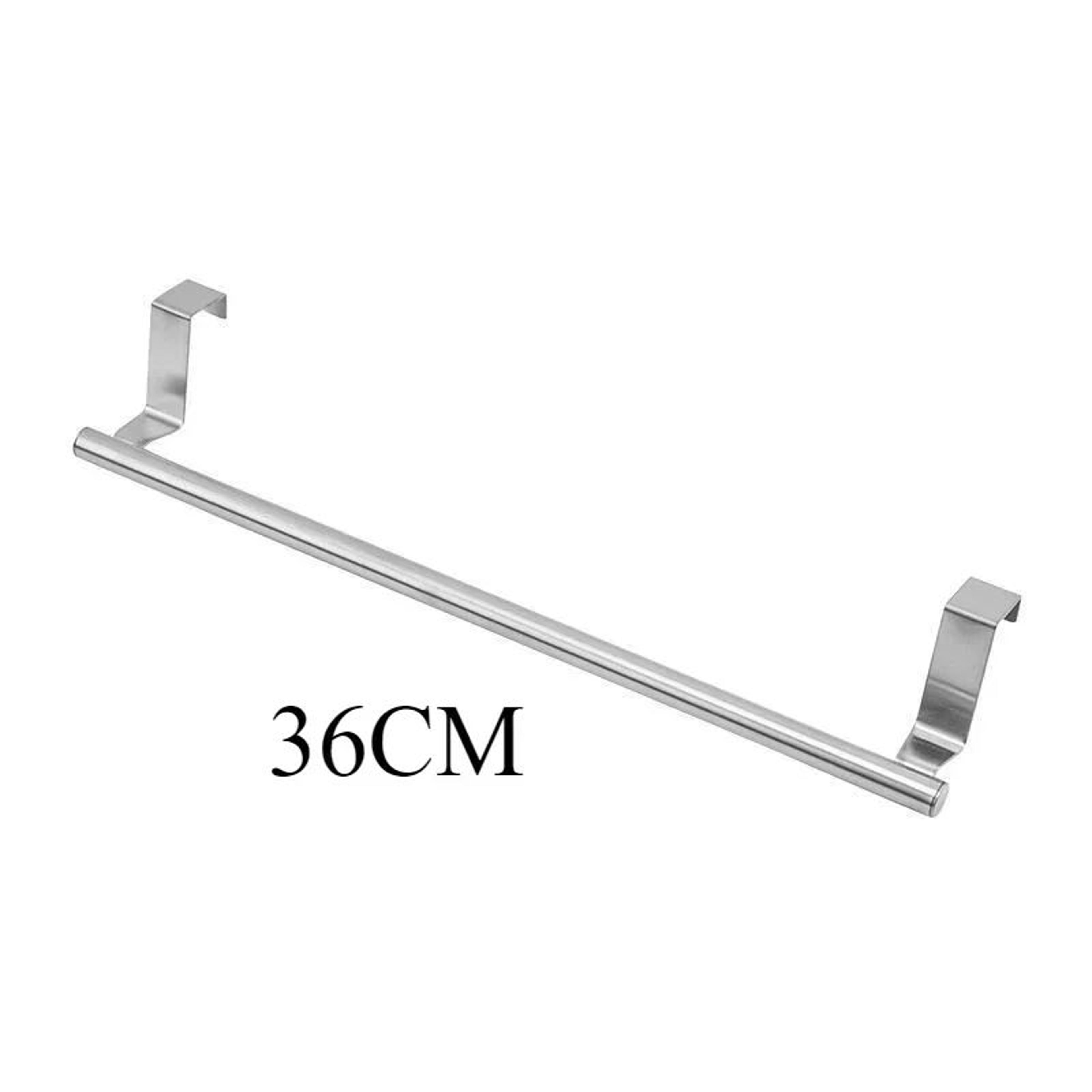 OvertheDoor Stainless Steel Towel Rack Hanging Cabinet Door Towel Holder Organizer 9