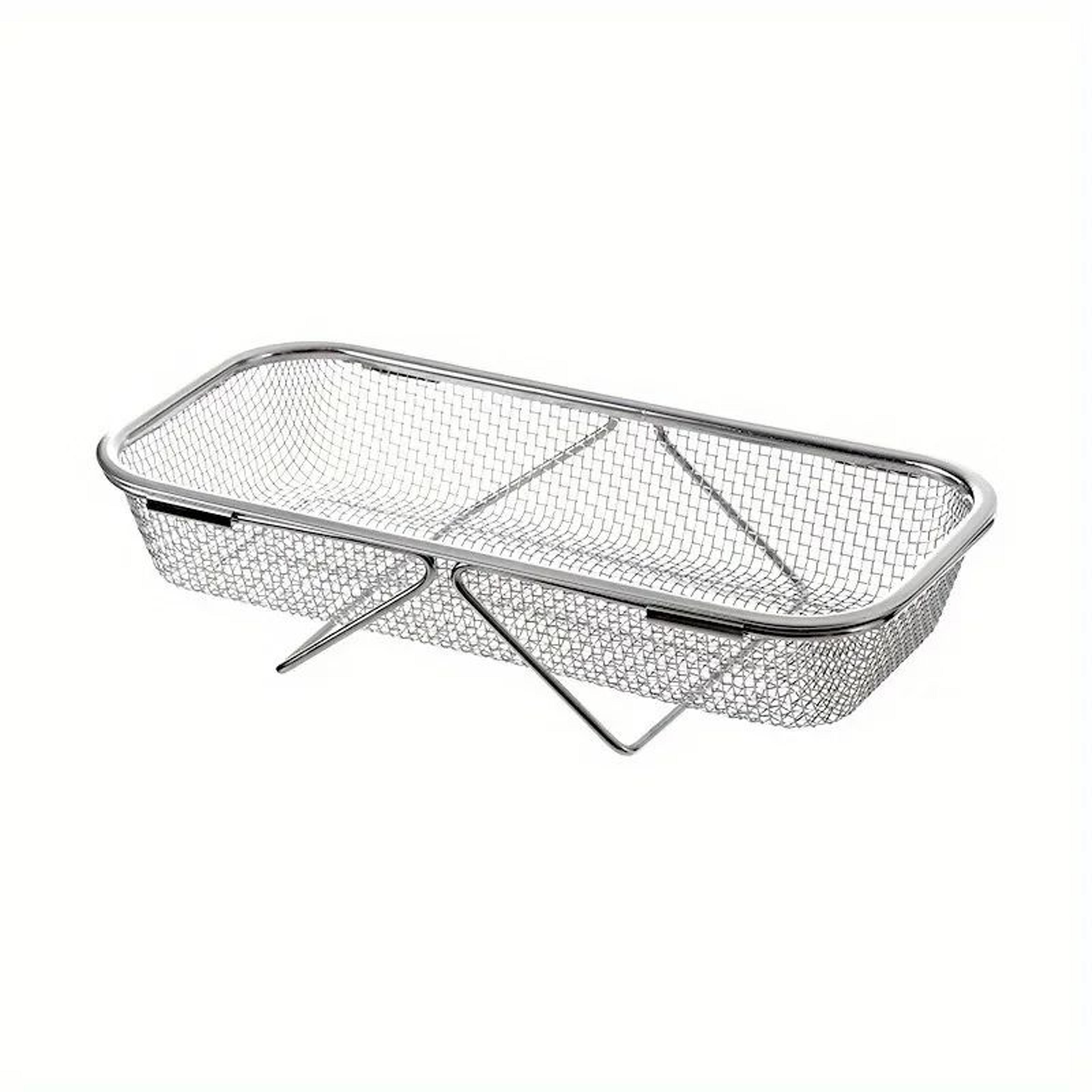 Adjustable Stainless Steel OvertheSink Colander Basket  Expandable Mesh Strainer For FruitsVegetabl 4
