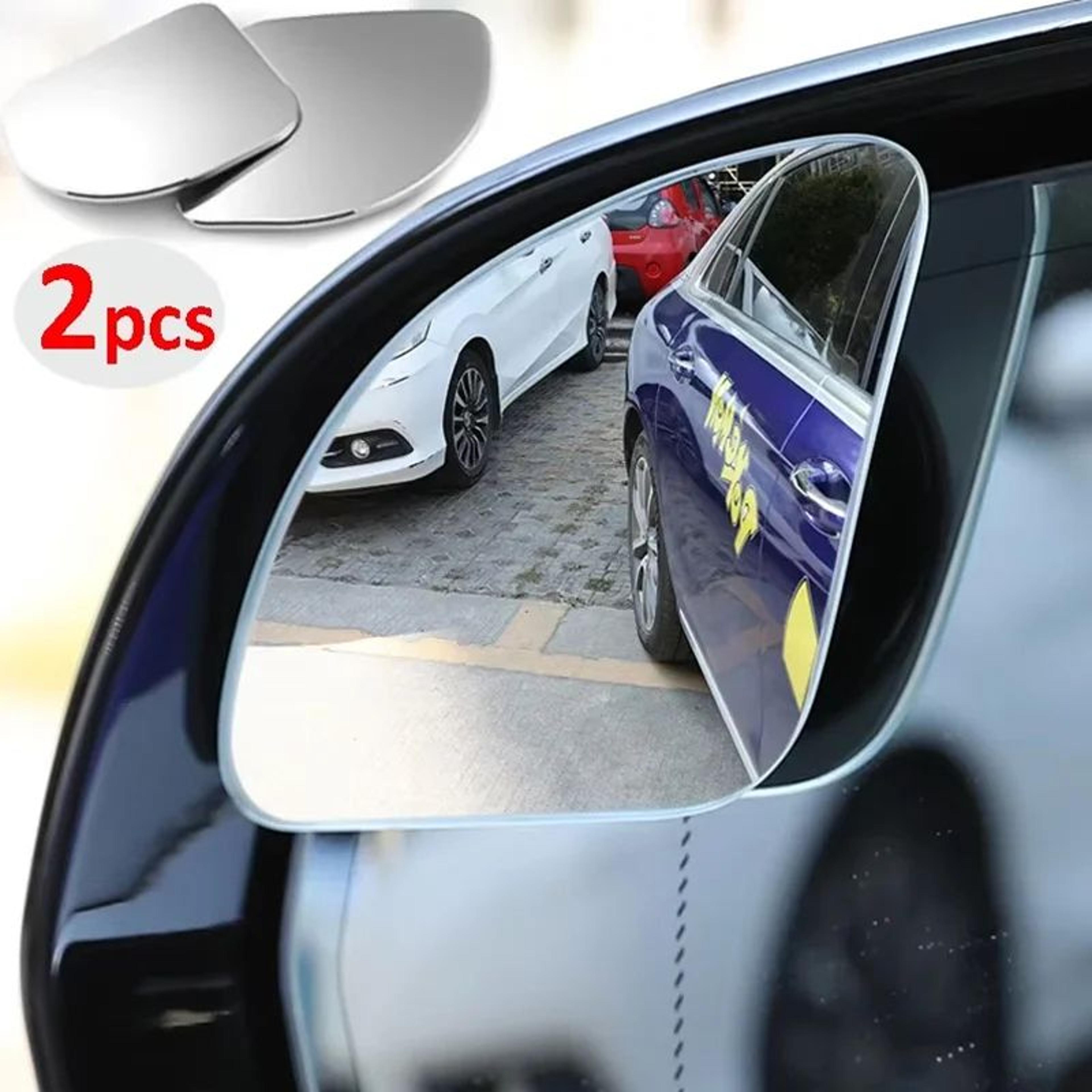 2pcs Universal 360 Adjustable Blind Spot Mirror  HD WideAngle Rearview Safety Mirrors For All Cars 1