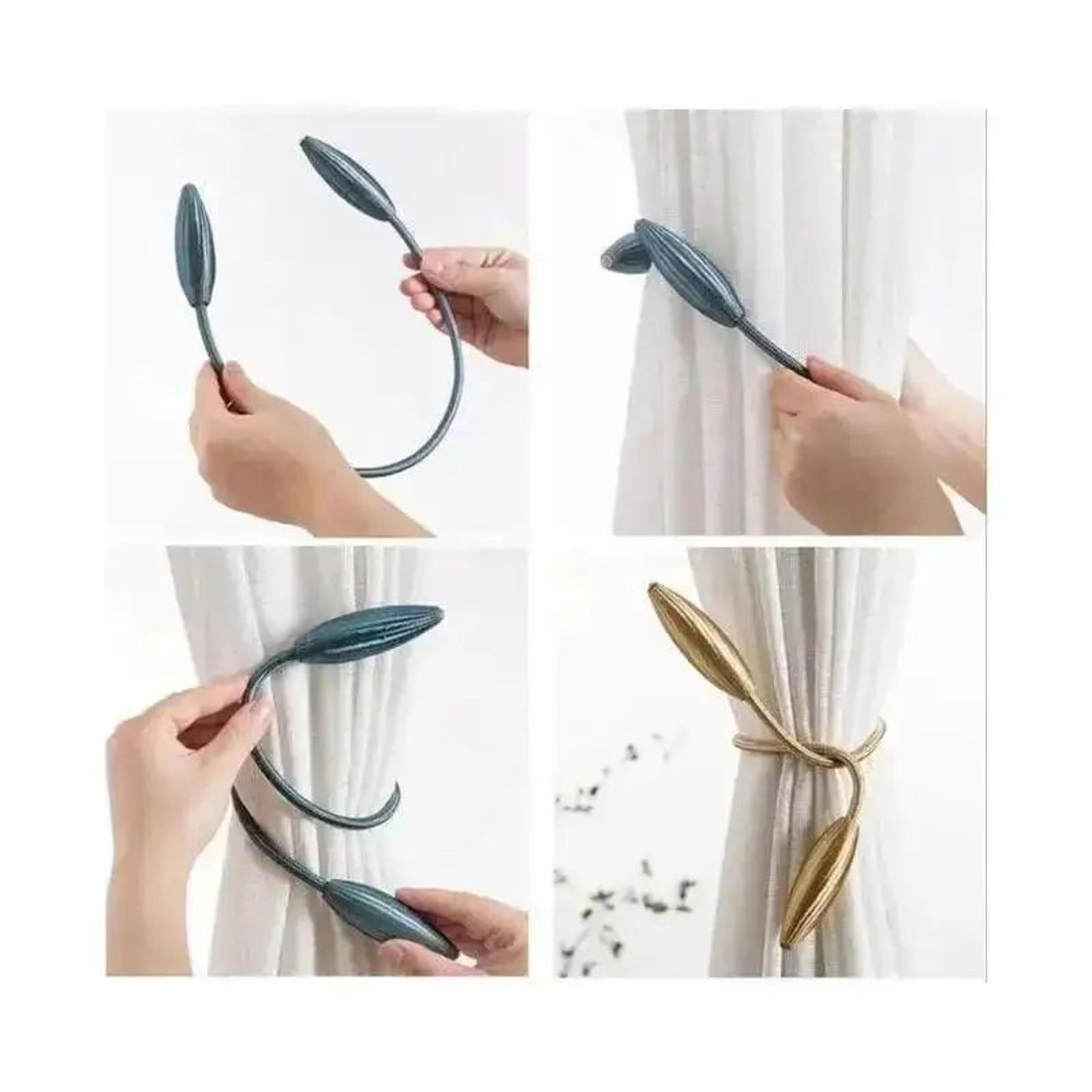 Magnetic Curtain Tieback Rope  NoDrill Curtain Buckle Strap For Modern Home Decor 2