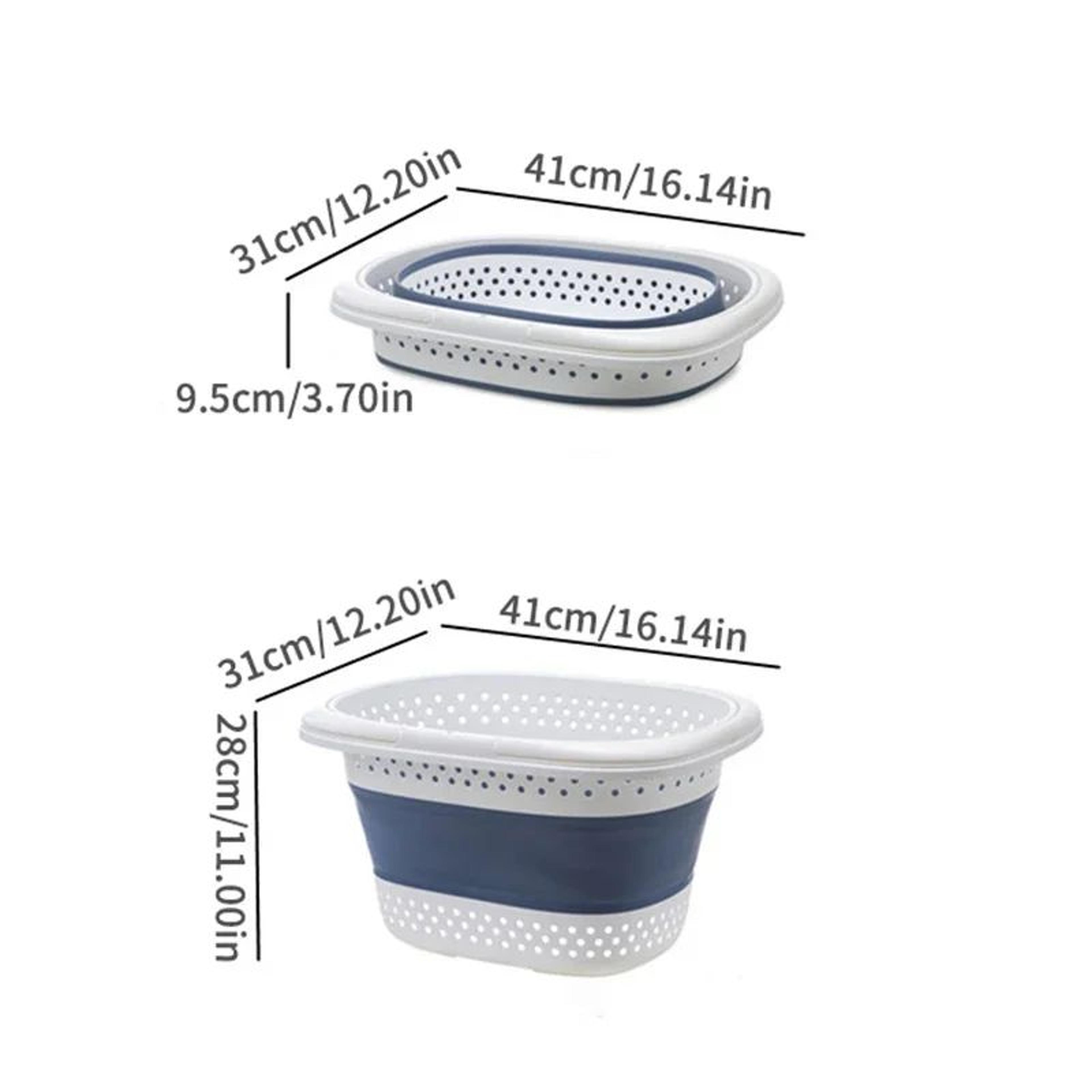 Collapsible Folding Laundry Basket  Large Capacity PopUp Plastic Clothes Hamper With SpaceSaving De 5