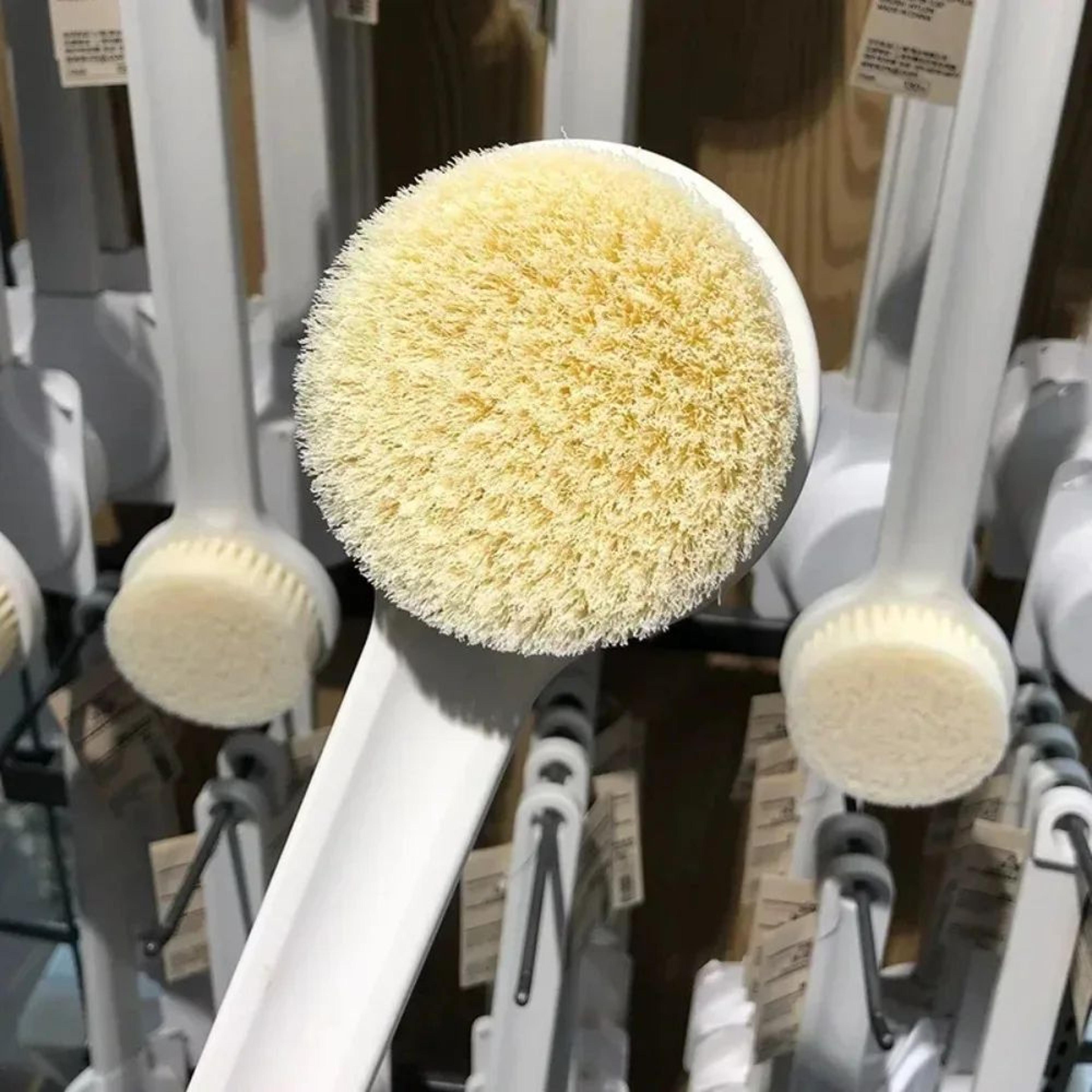Japanese Long Handle Bath Brush  Soft Bristle Back Scrubber  Body Cleaning Massage Brush 1