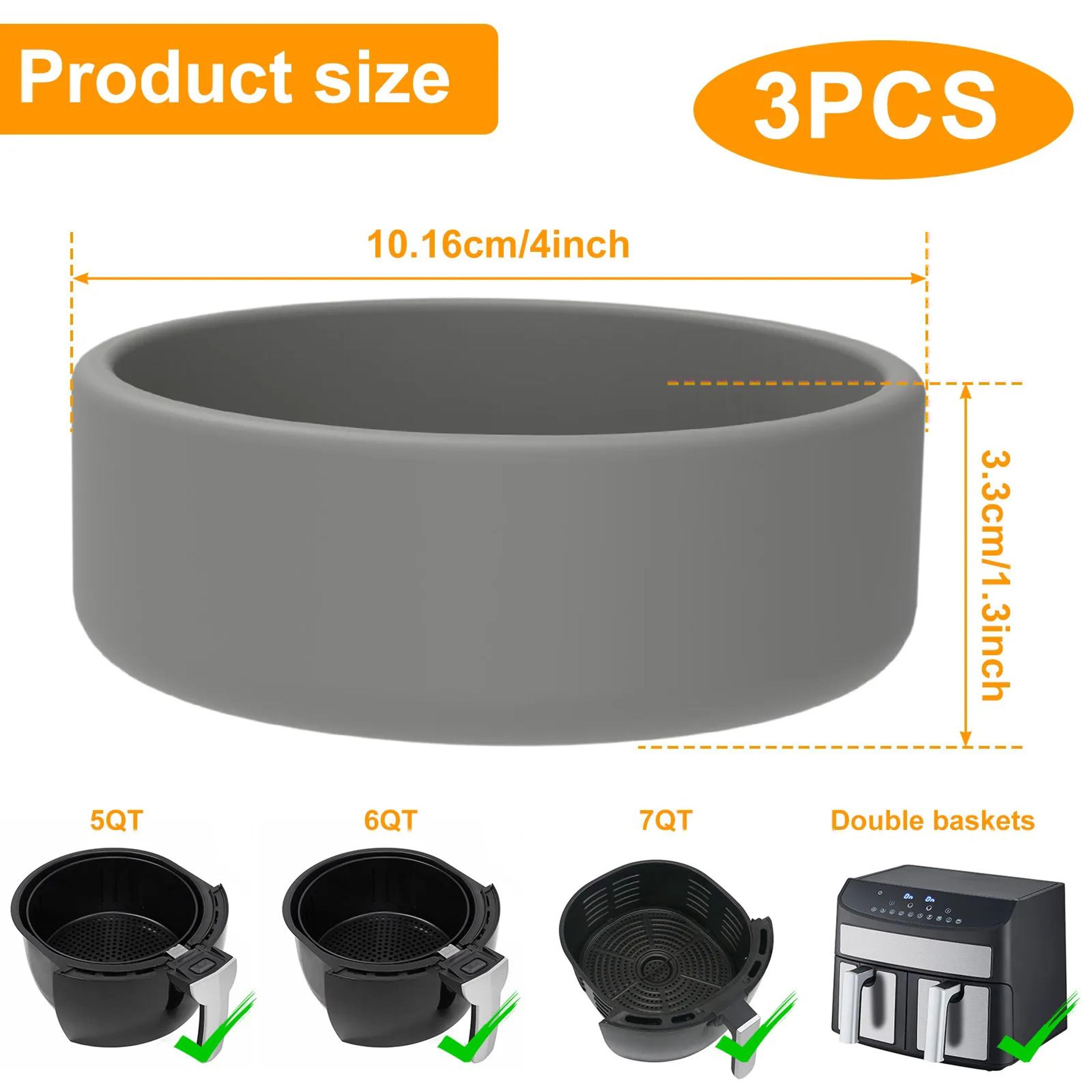Silicone Air Fryer Egg Mold Cups  NonStick HeatResistant Egg Poacher  Baking Cups For Air Fryer Ove 5
