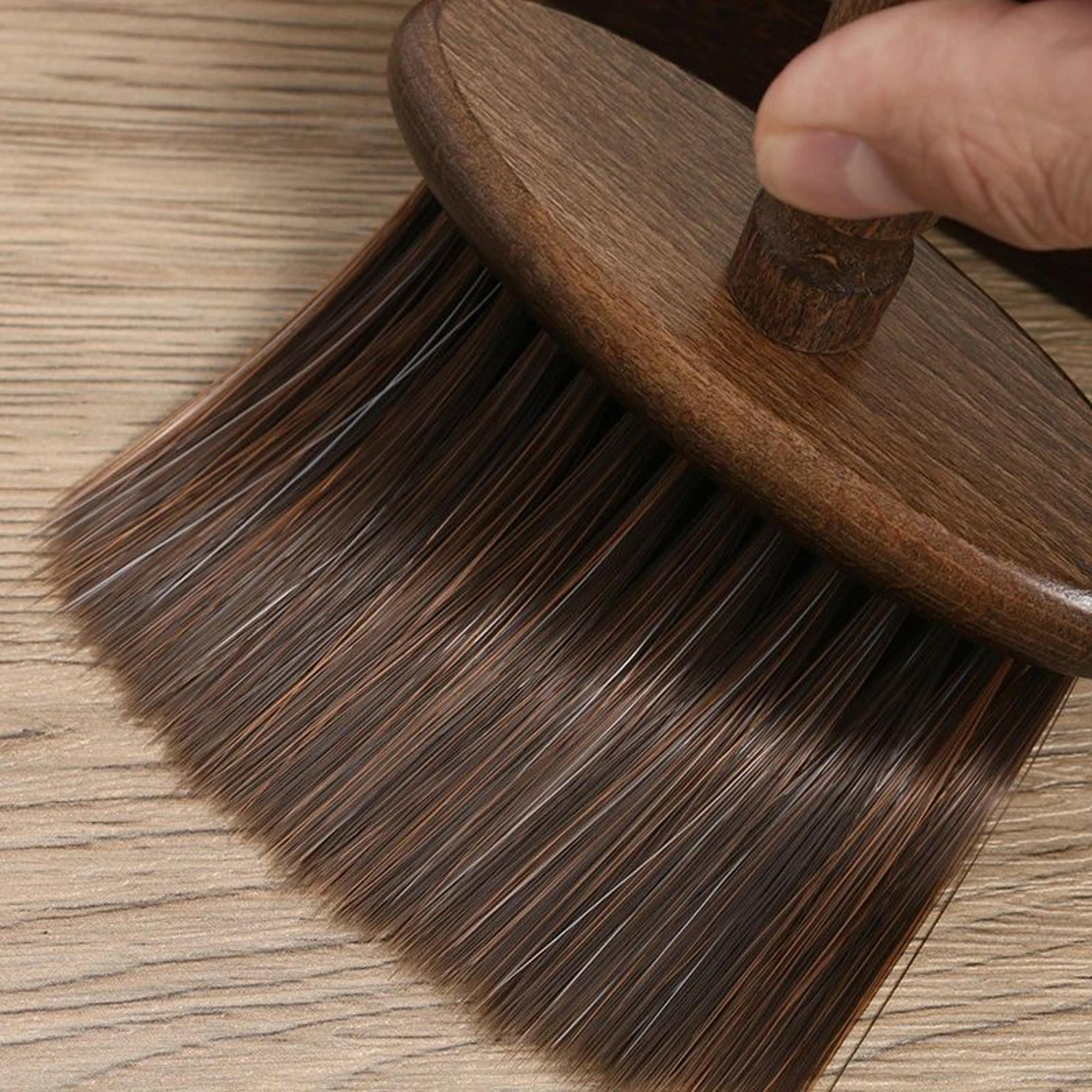 Wooden Coffee Cleaning Brush  Barista Espresso Dusting Tool For Coffee Machine  Grinder Maintenance 3
