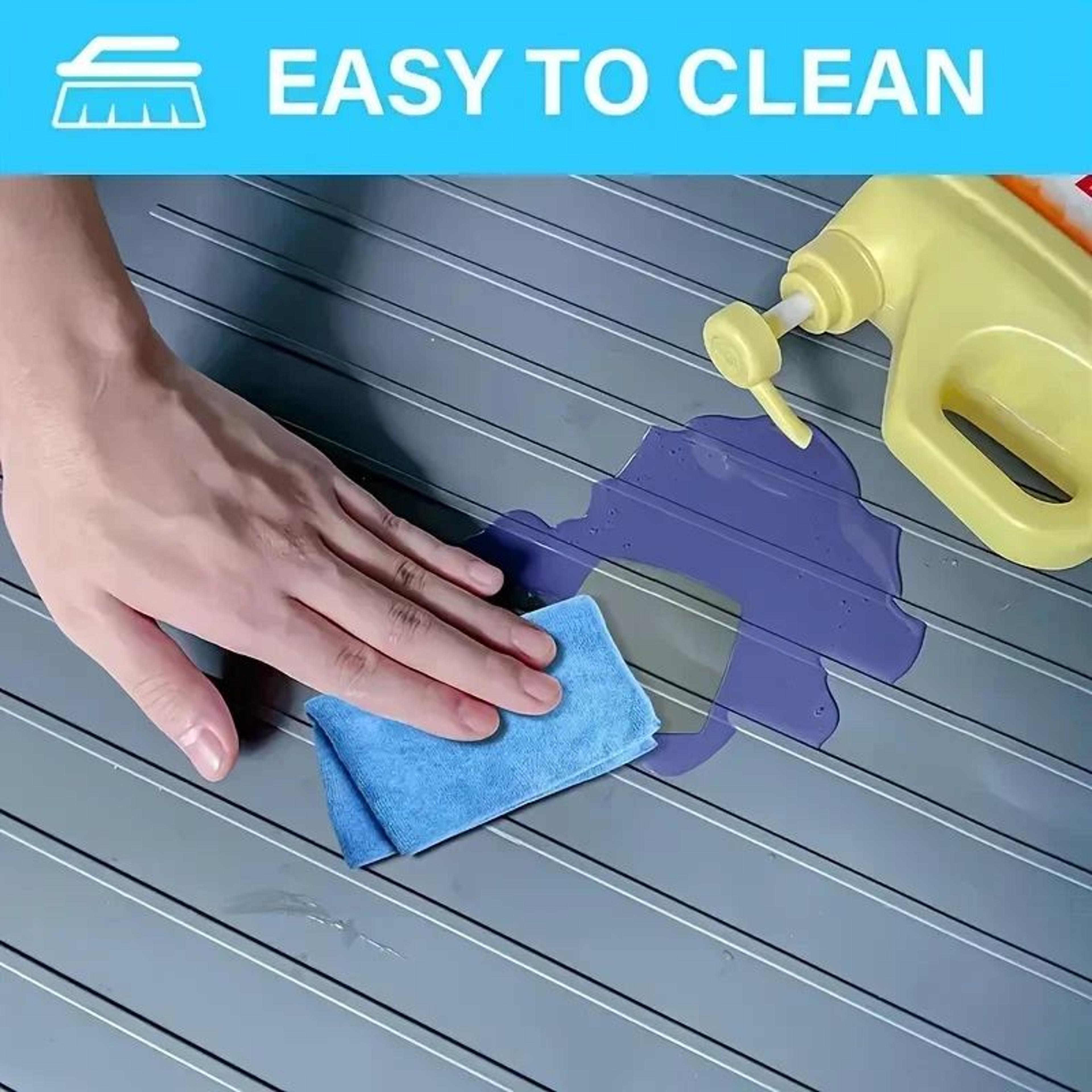 Waterproof UnderSink Mat Liner  Durable Cabinet Drip Tray Protector For Kitchen  Bathroom Storage 4