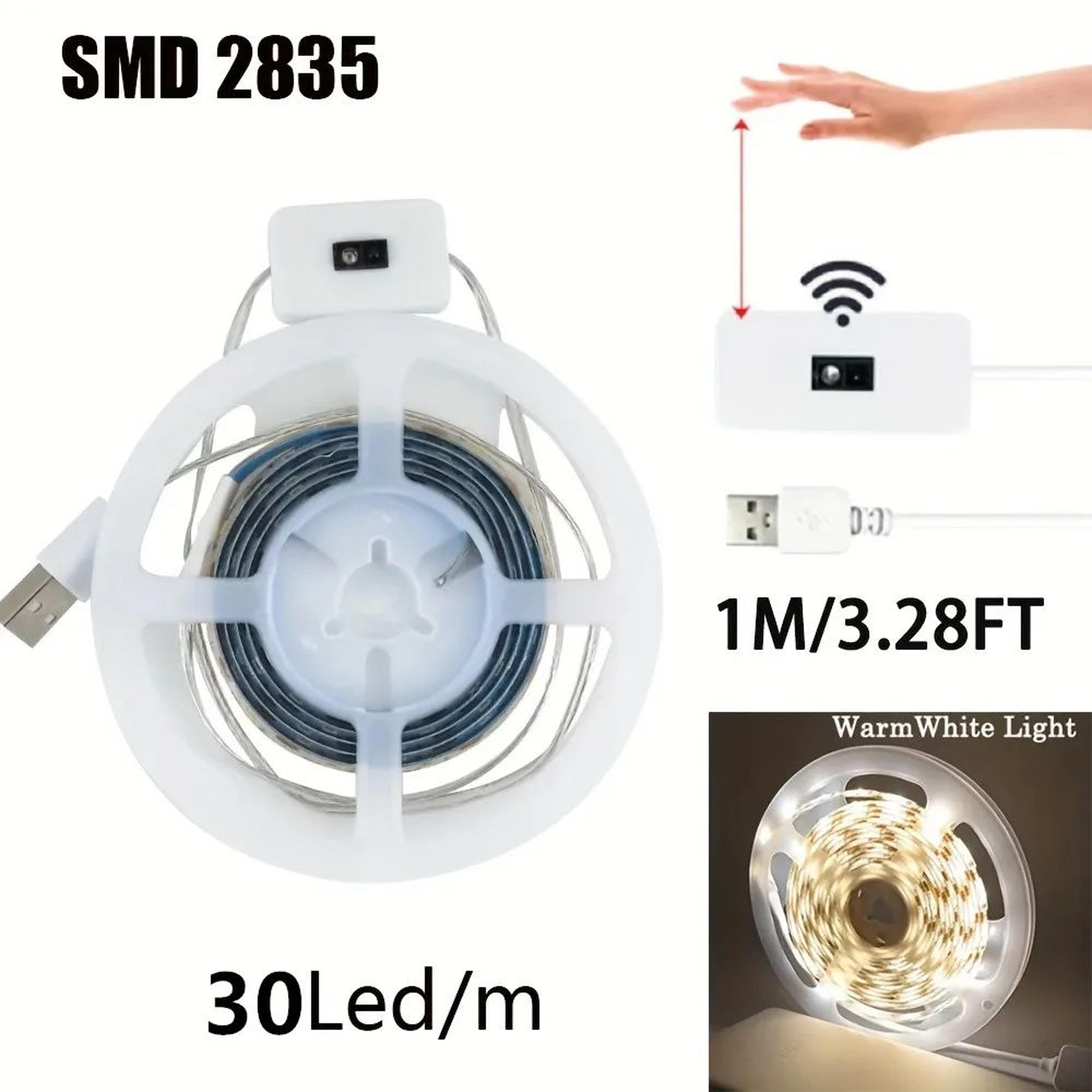 394 In USB Gesture Sensor LED Strip Light  Hand Sweep Dimmable Warm White TV Backlight  Kitchen Lig 7