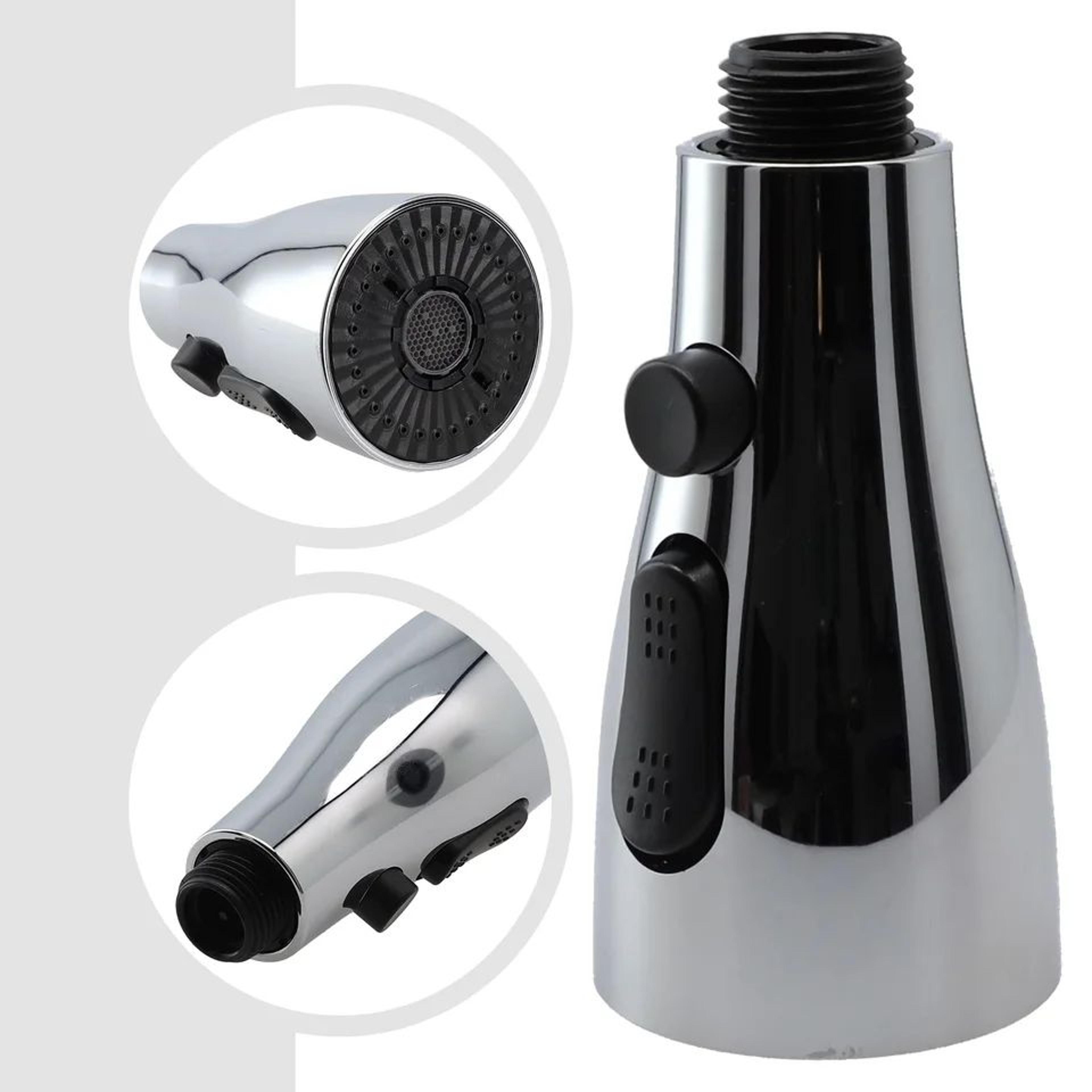 3Mode Kitchen Faucet Sprayer Head Replacement  PullOut Tap Nozzle With 12in Connection  Water Savin 1