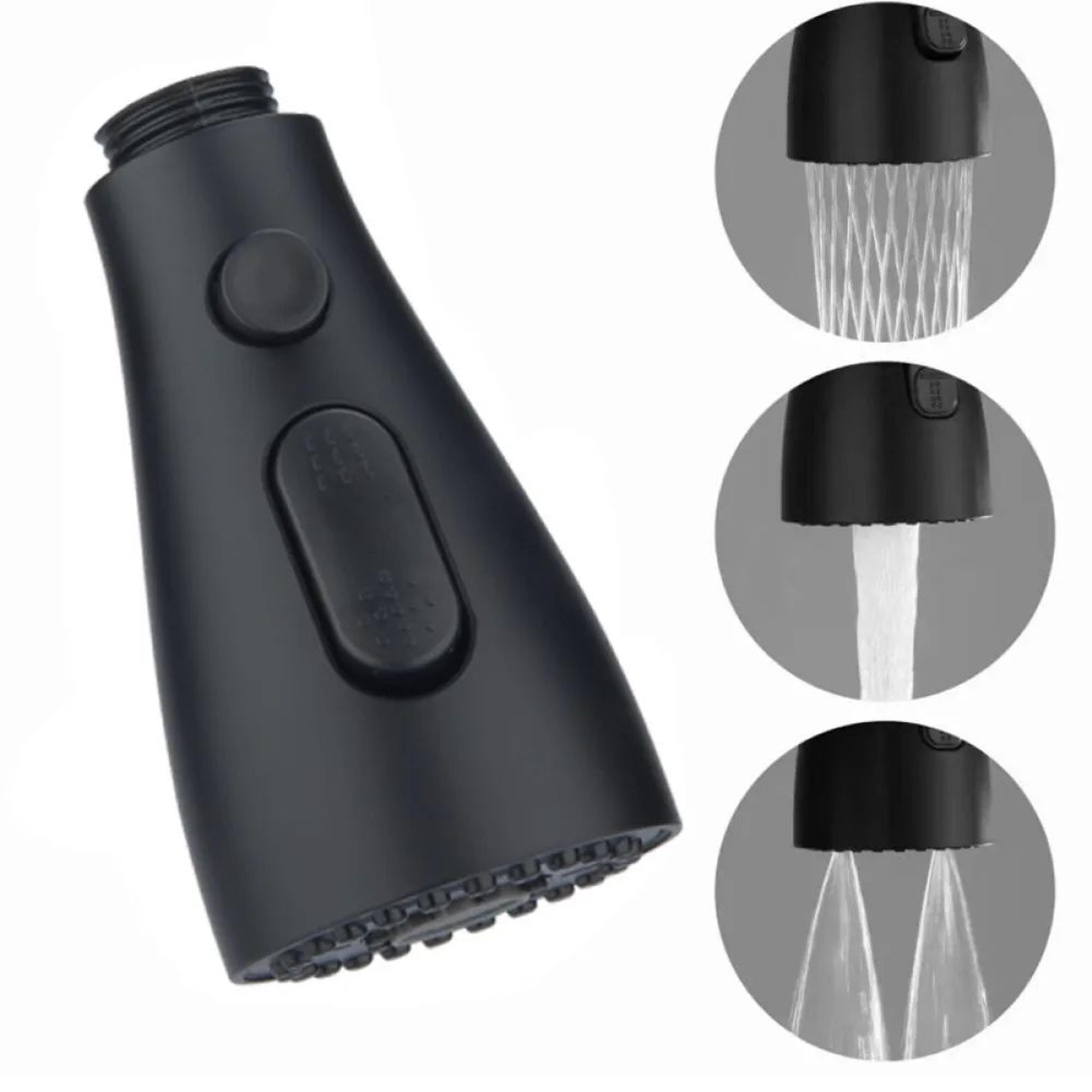 3Mode Kitchen Faucet Sprayer Head Replacement  PullOut Tap Nozzle With 12in Connection  Water Savin 6