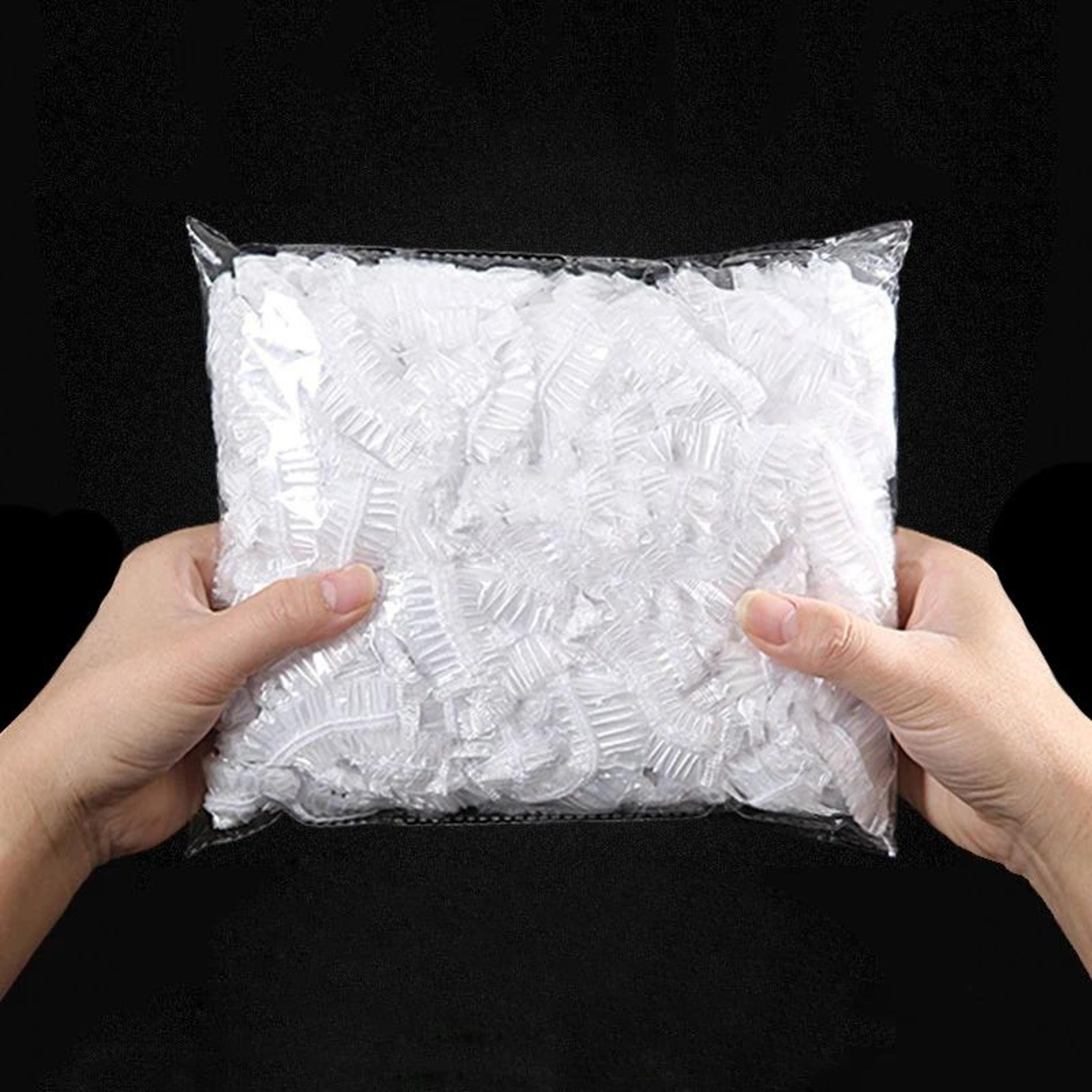 100pcs Disposable Elastic Food Cover Set  Stretchable Cling Film Bowl Covers For Fresh Keeping 6