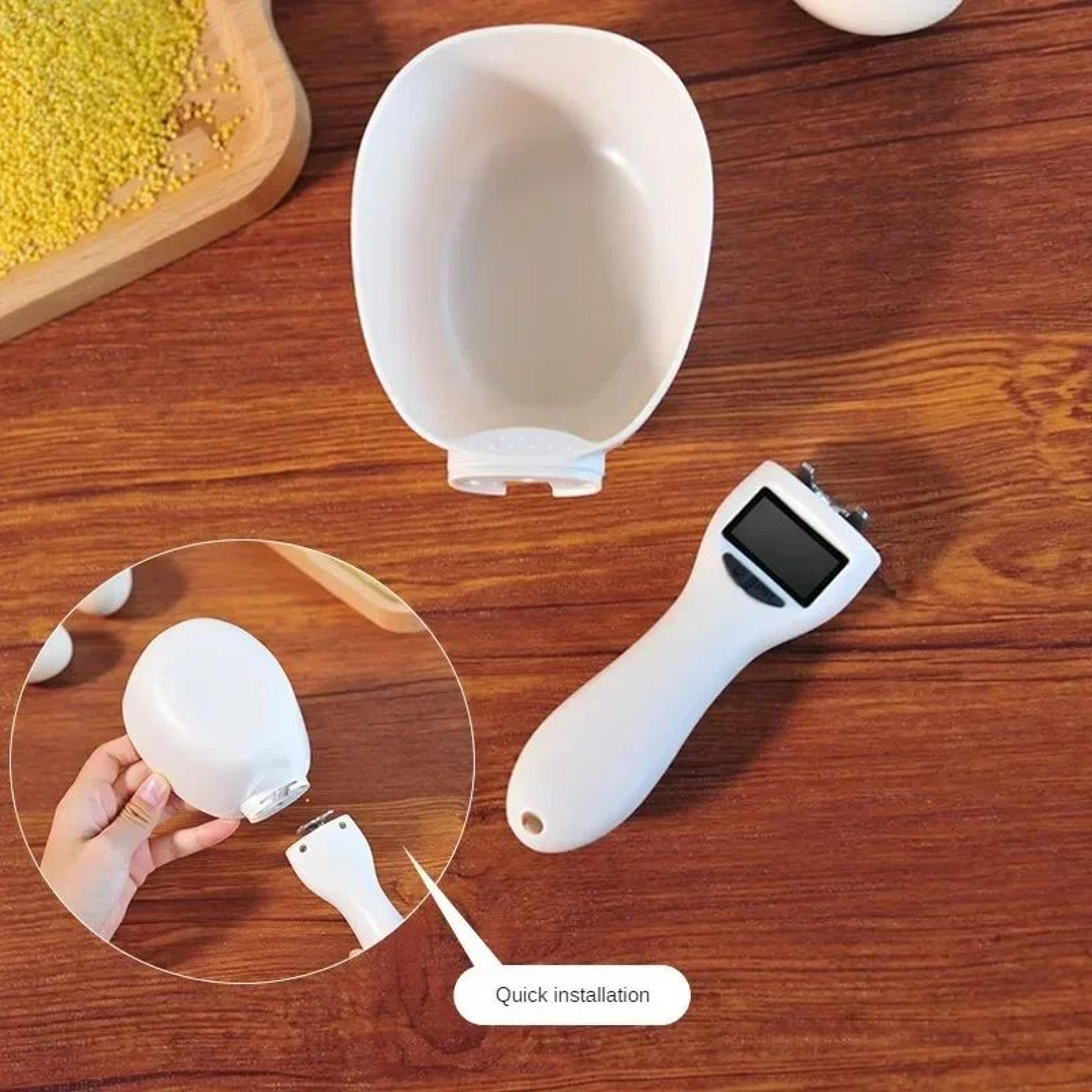 176 Lb Digital Spoon Scale With Detachable Bowl  High Precision Measuring Spoon For Cooking  Baking 3