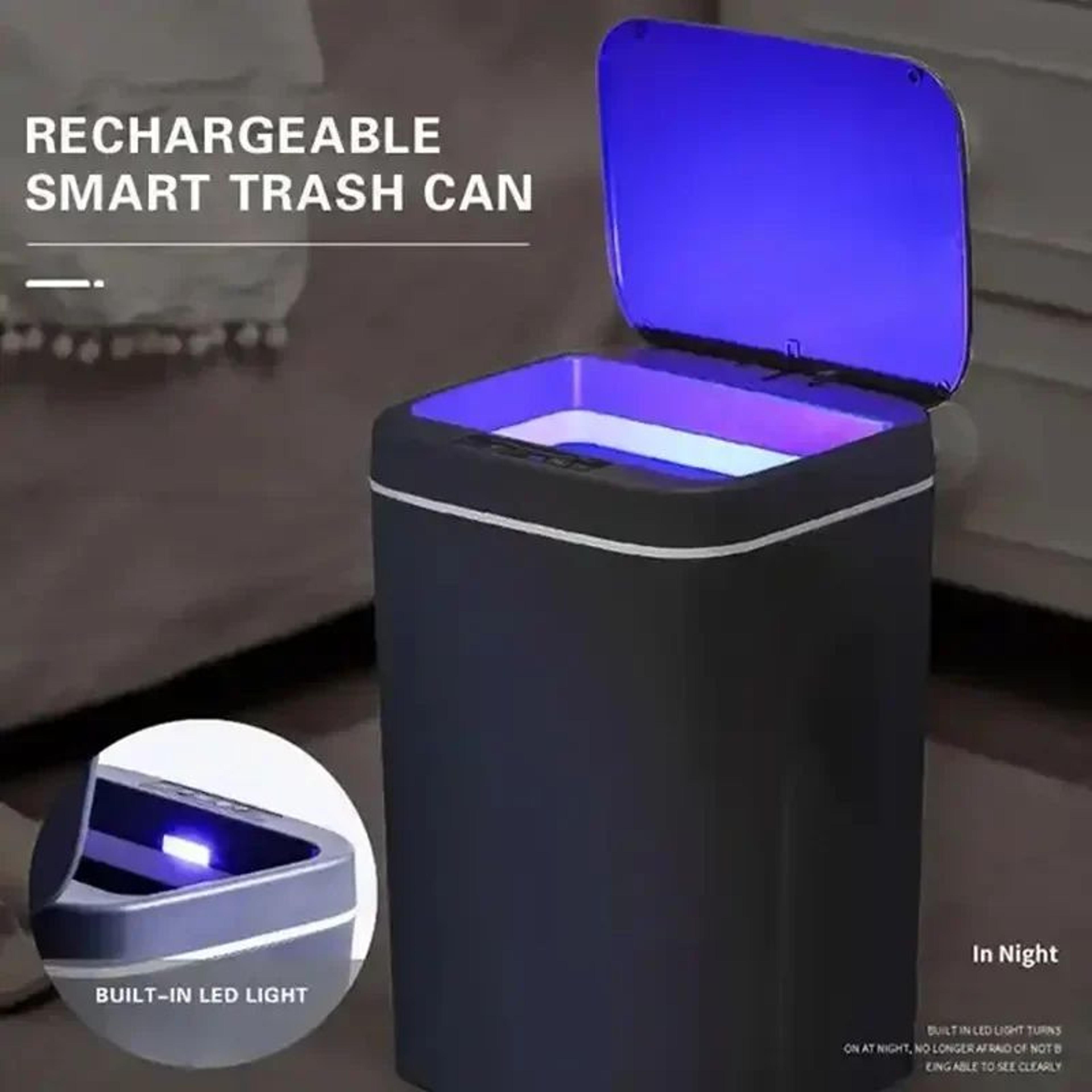 Smart Sensor Trash Can Lid  Automatic Induction Garbage Can Cover For 121416L Dustbins 1