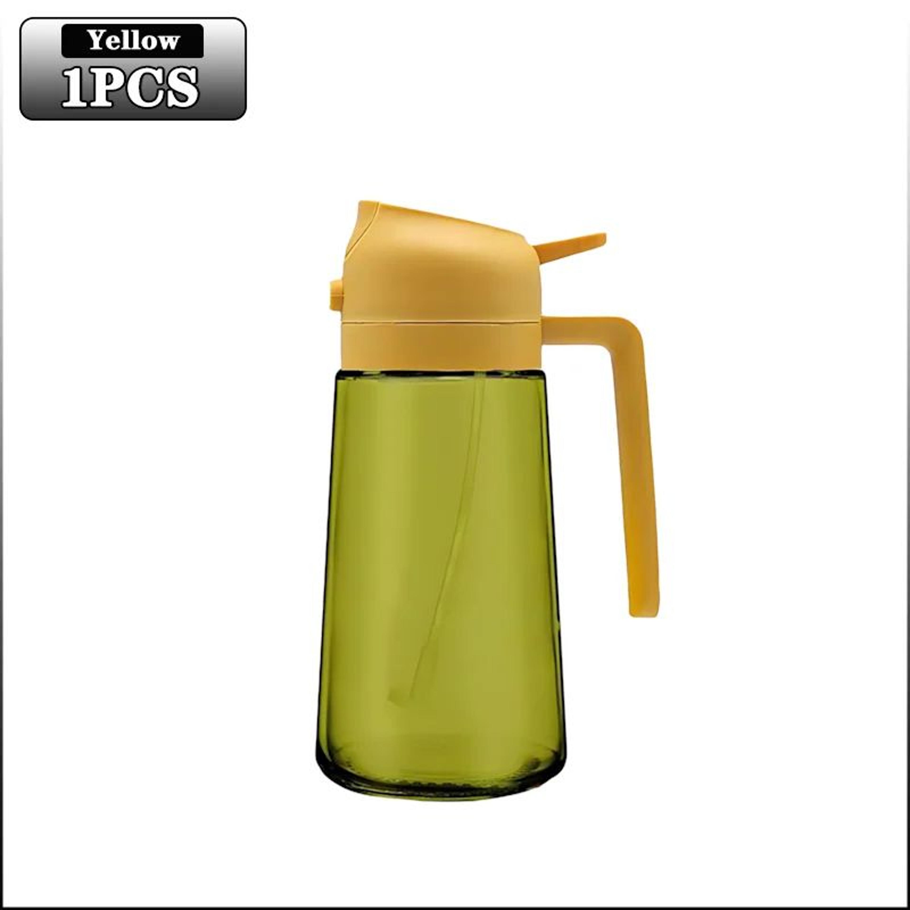 2in1 Dark Glass Oil Sprayer  Dispenser  Lightproof Olive Oil Mister For Cooking Salads  BBQ 8