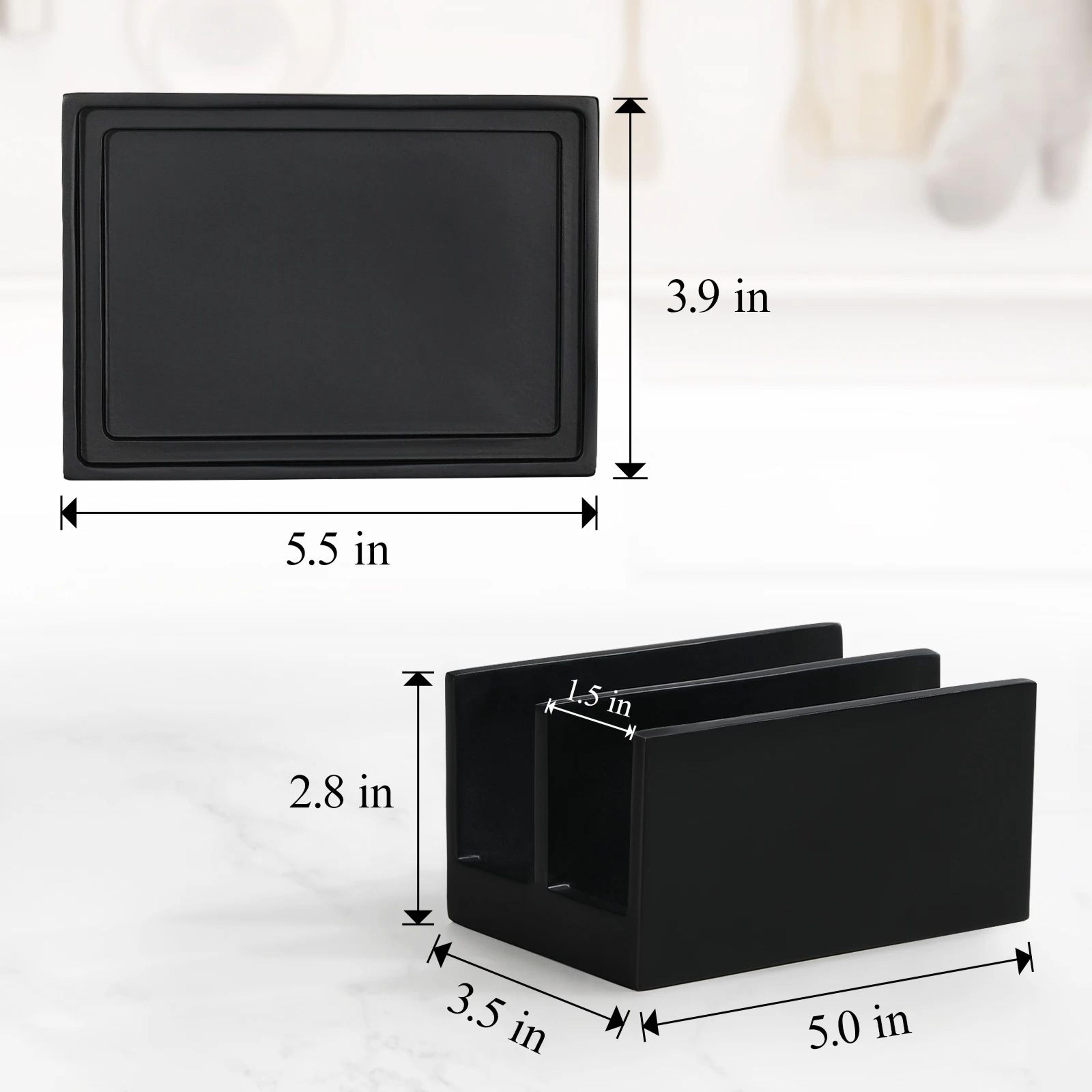 Luxspire Resin Sponge Holder For Sink  DualCompartment Kitchen Sponge Caddy With Drainage Tray 6